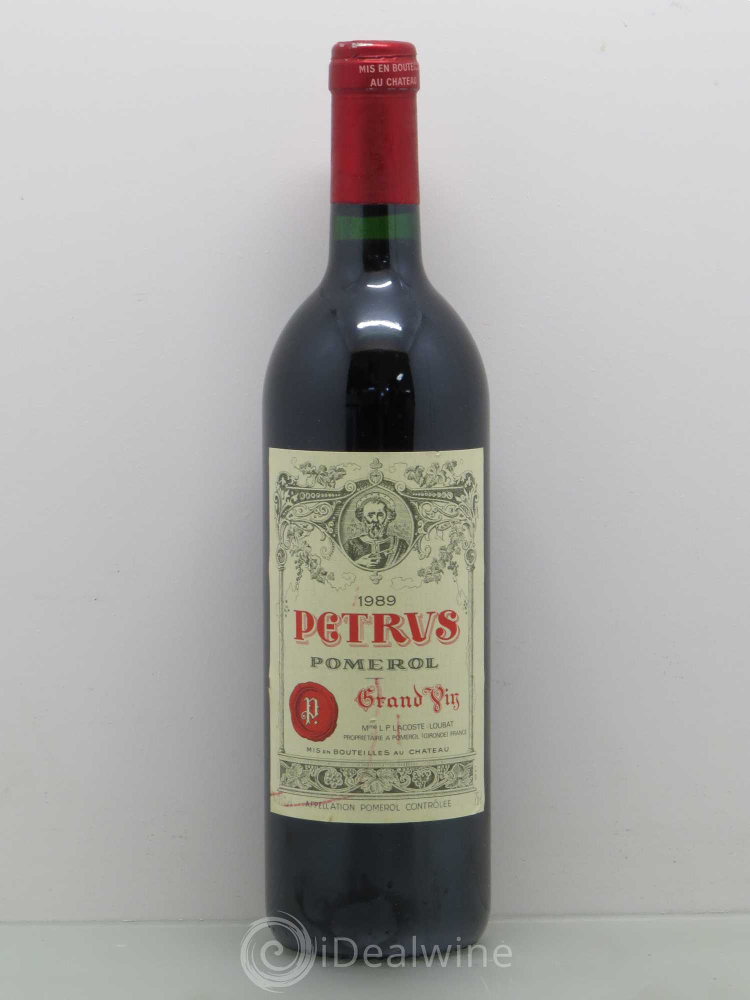 Petrus 1989 - Lot de 1 bouteille - 0