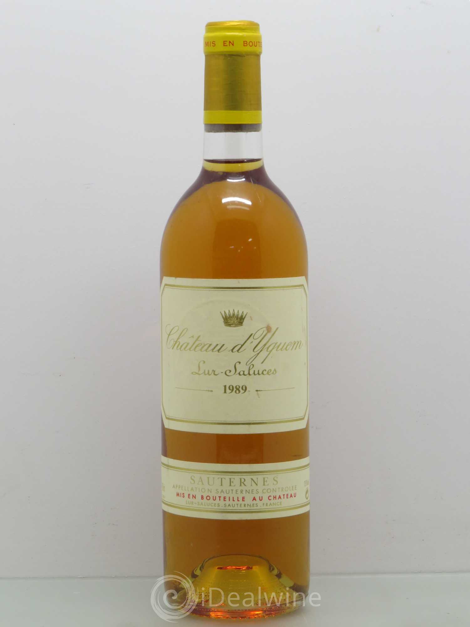 Château d' Yquem 1er Cru Classé Supérieur 1989 - Lotto di 1 bottiglia - 0