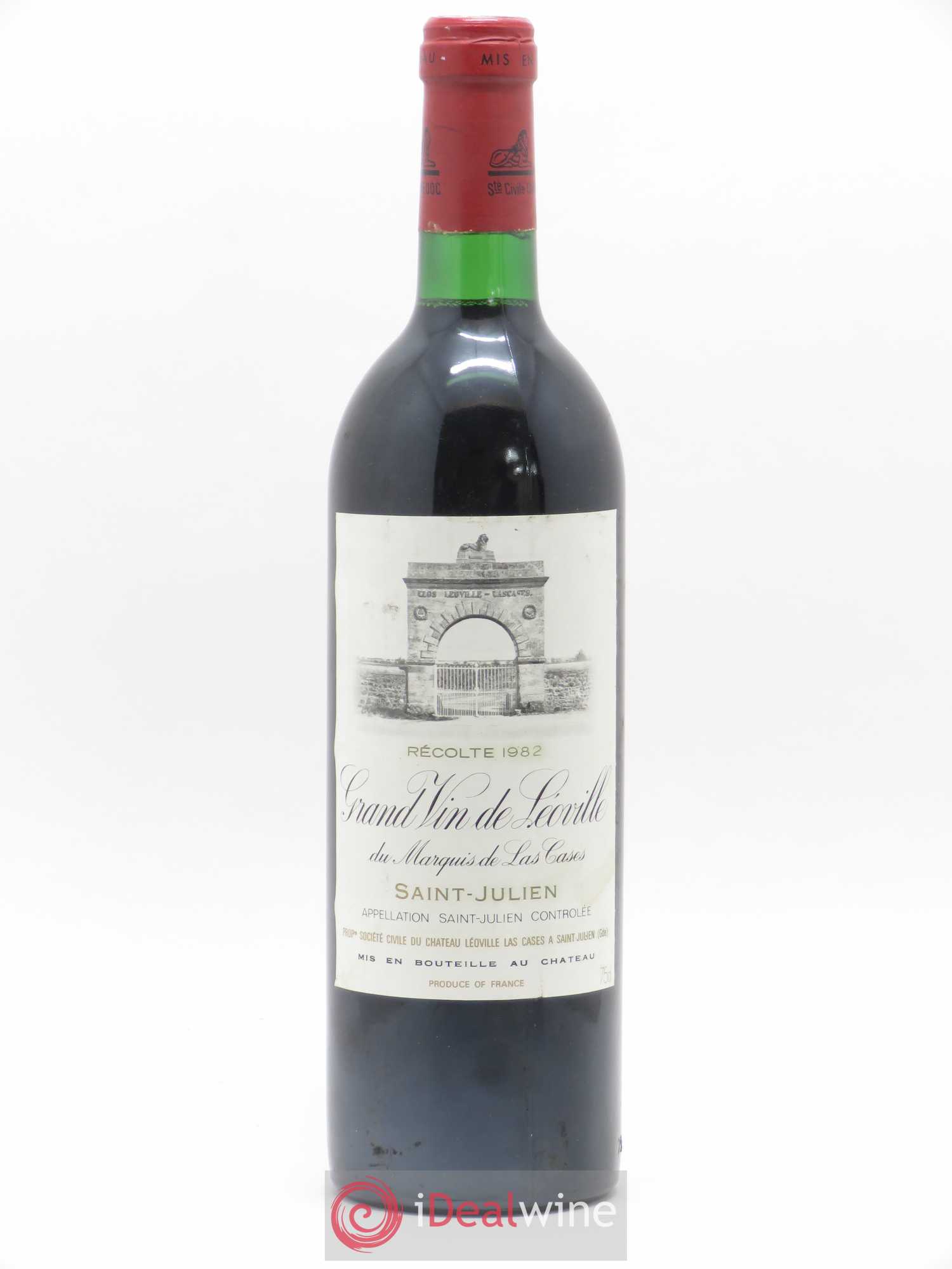 Château Léoville Las Cases 2ème Grand Cru Classé 1982 - Lot de 1 bouteille - 0