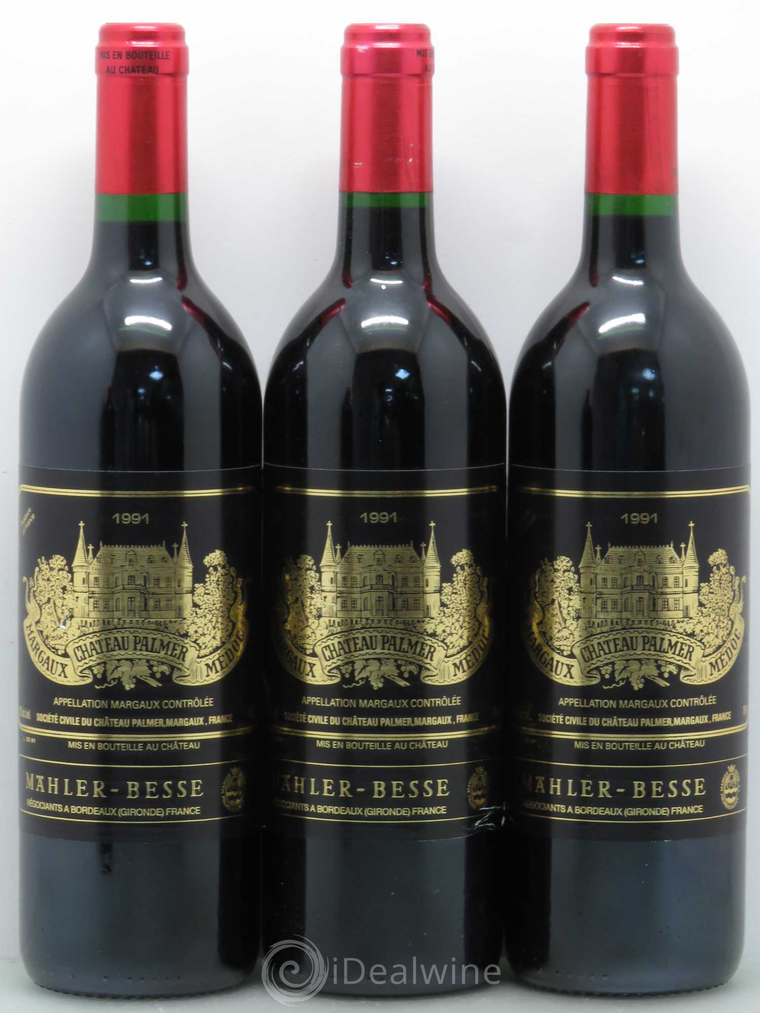 Château Palmer 3ème Grand Cru Classé 1991 - Lot de 12 bouteilles - 4