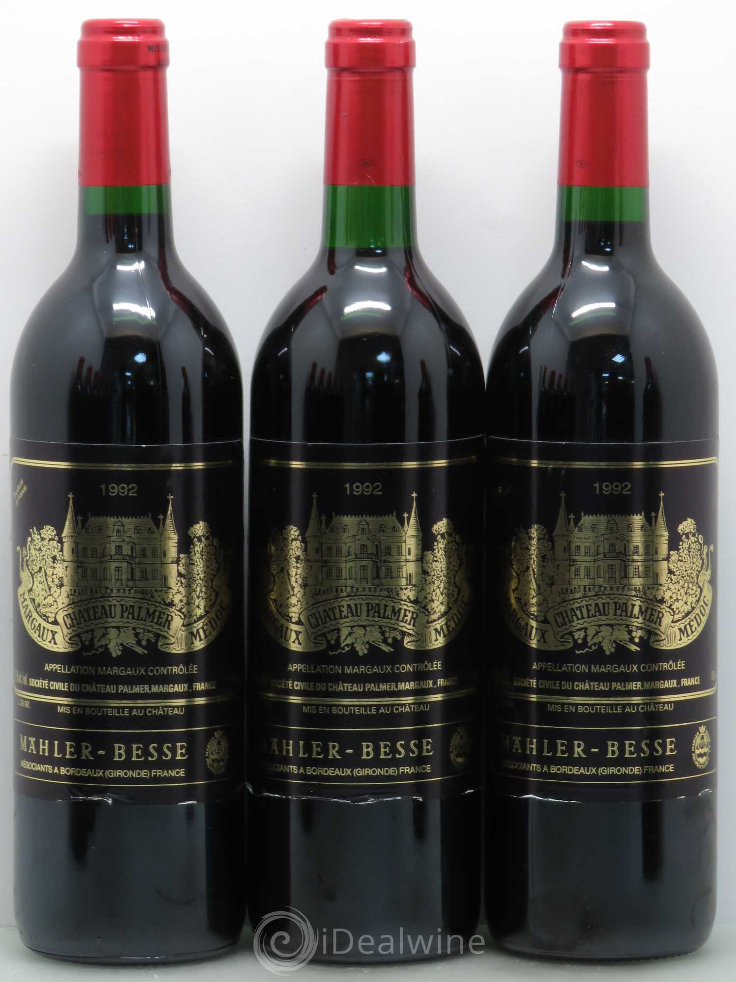 Château Palmer 3ème Grand Cru Classé 1992 - Lot de 12 bouteilles - 2