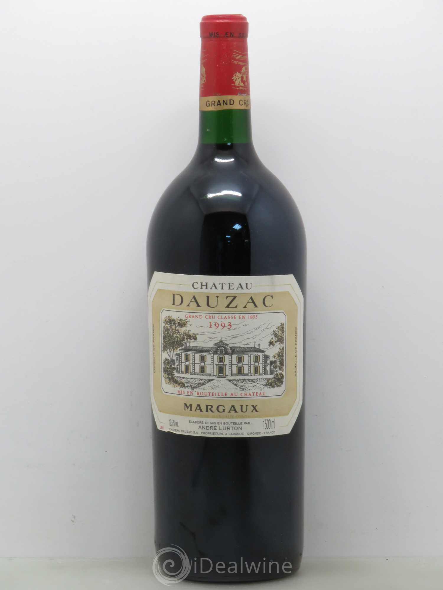 Château Dauzac 5ème Grand Cru Classé 1993 - Lot de 1 magnum - 0