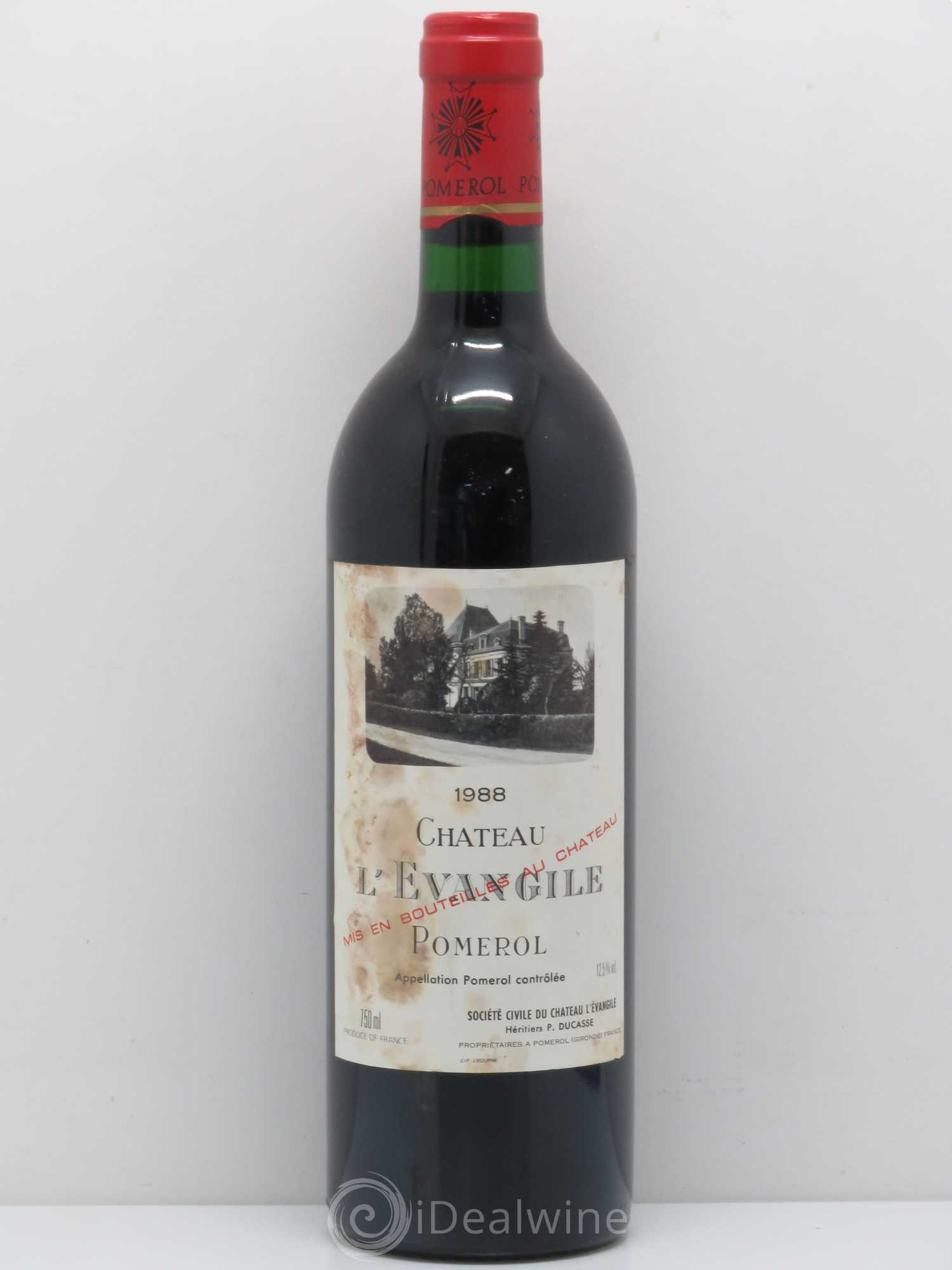 Château l' Évangile 1988 - Lot de 1 bouteille - 0