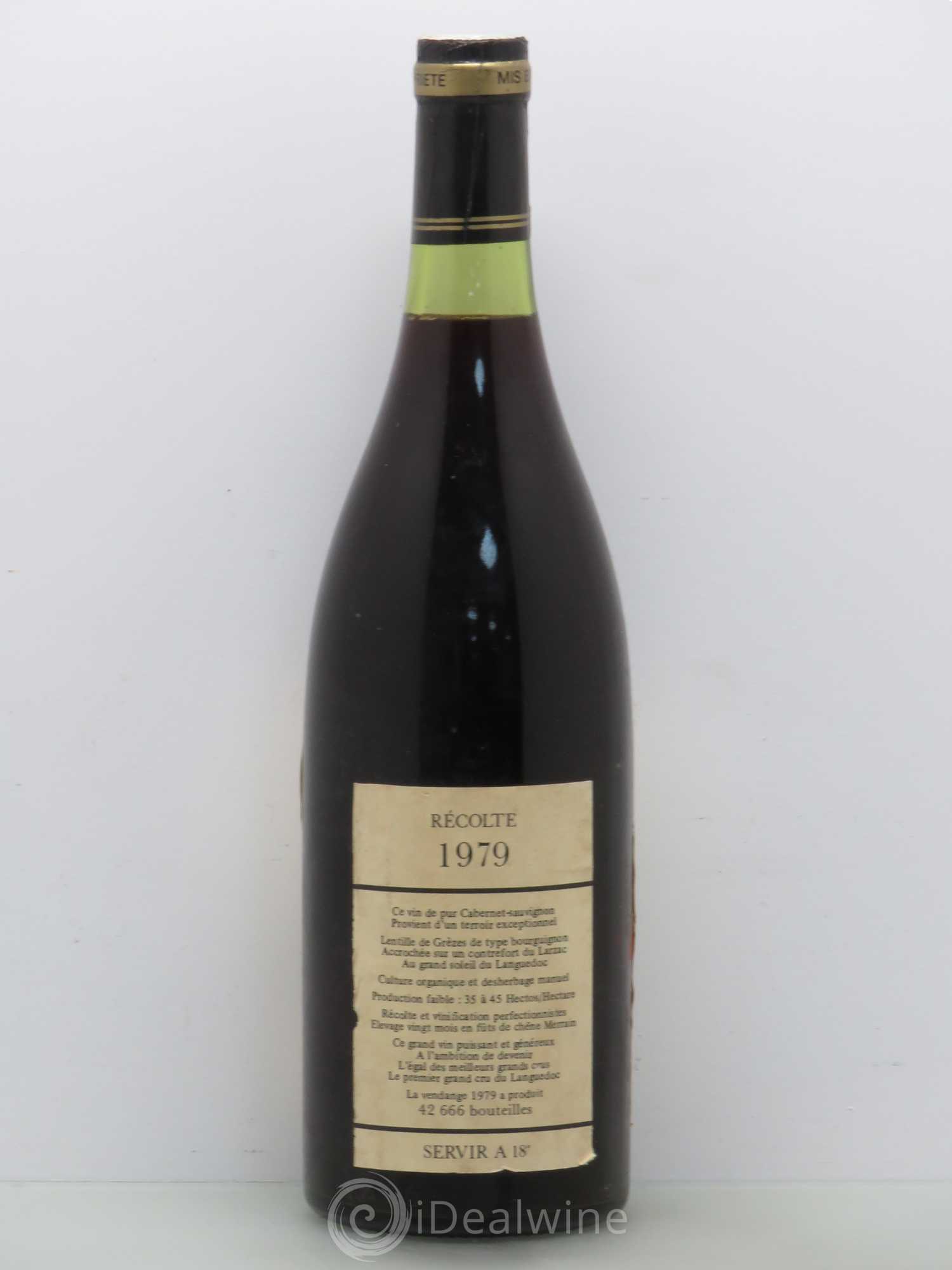 Saint-Guilhem-le-Désert - Cité d'Aniane Mas Daumas Gassac Famille Guibert de La Vaissière 1979 - Lot de 1 bouteille - 1