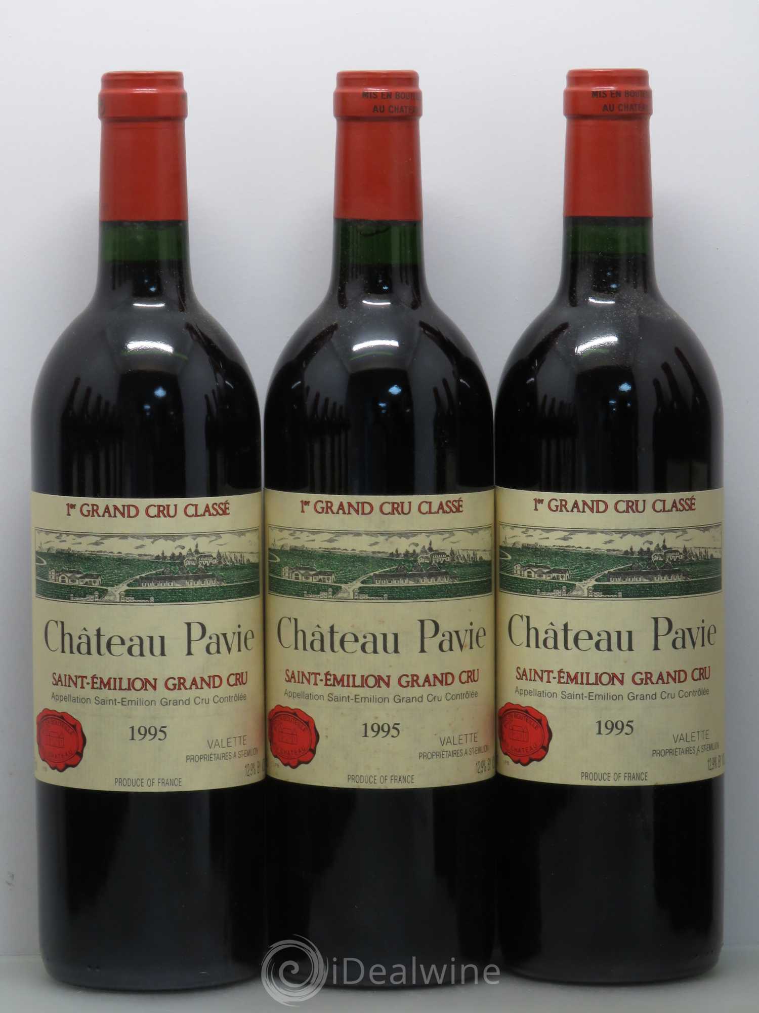 Château Pavie 1er Grand Cru Classé A 1995 - Lot de 12 bouteilles - 1