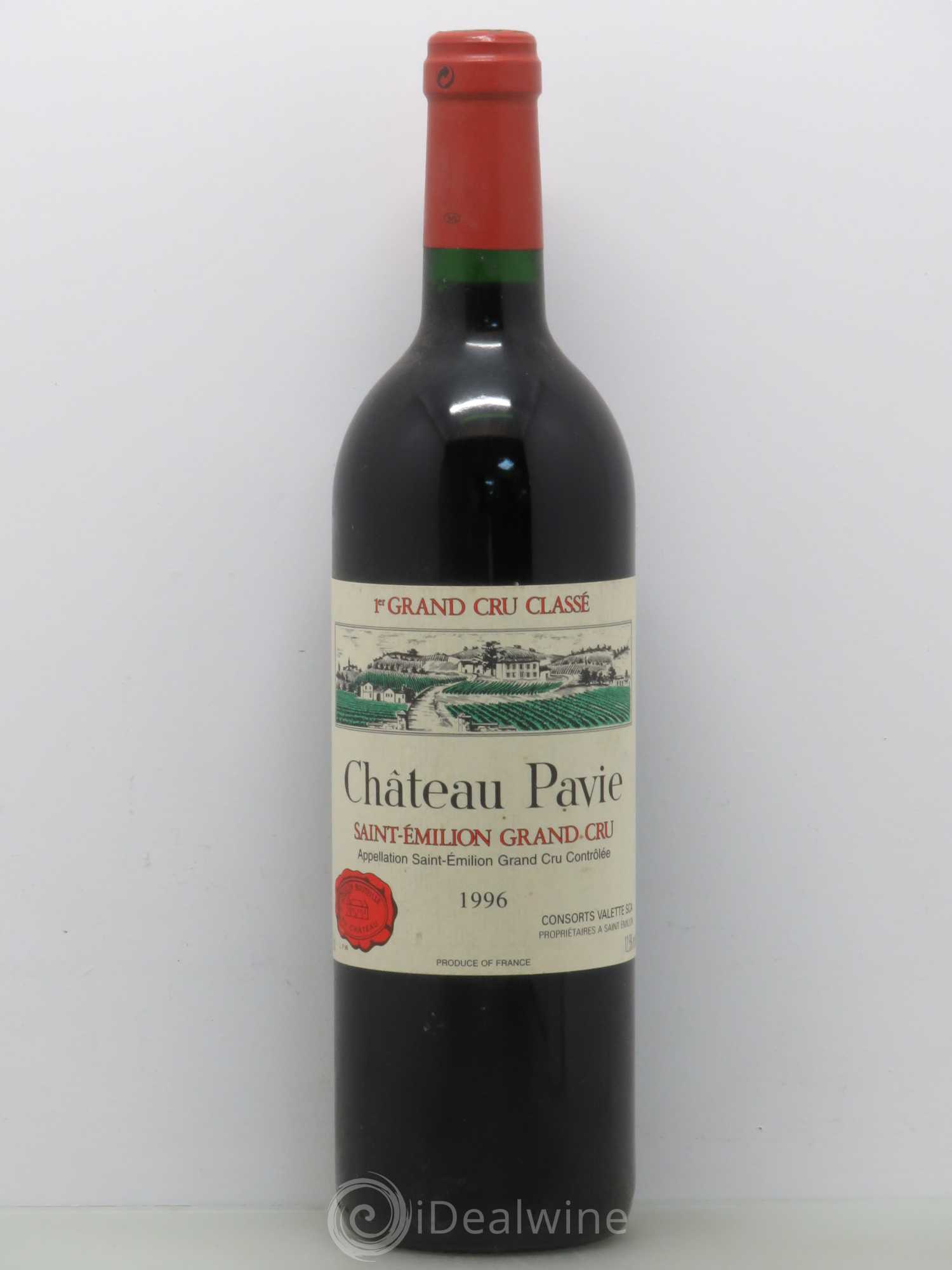 Château Pavie 1er Grand Cru Classé A 1996 - Lot de 1 bouteille - 0