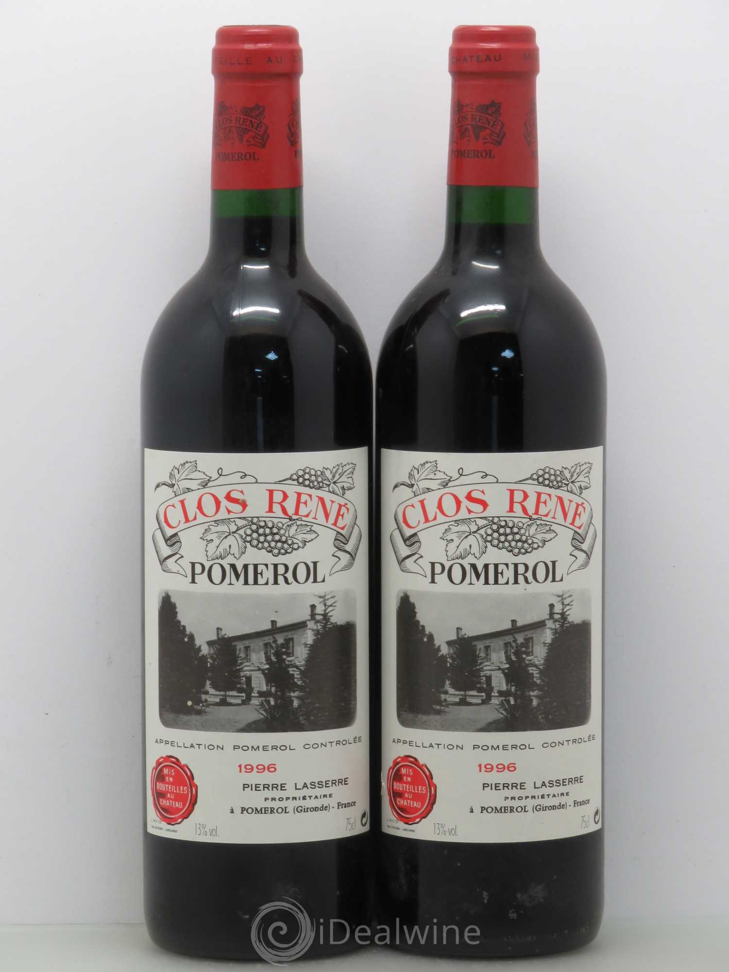 Clos René 1996 - Posten von 2 Flaschen - 0
