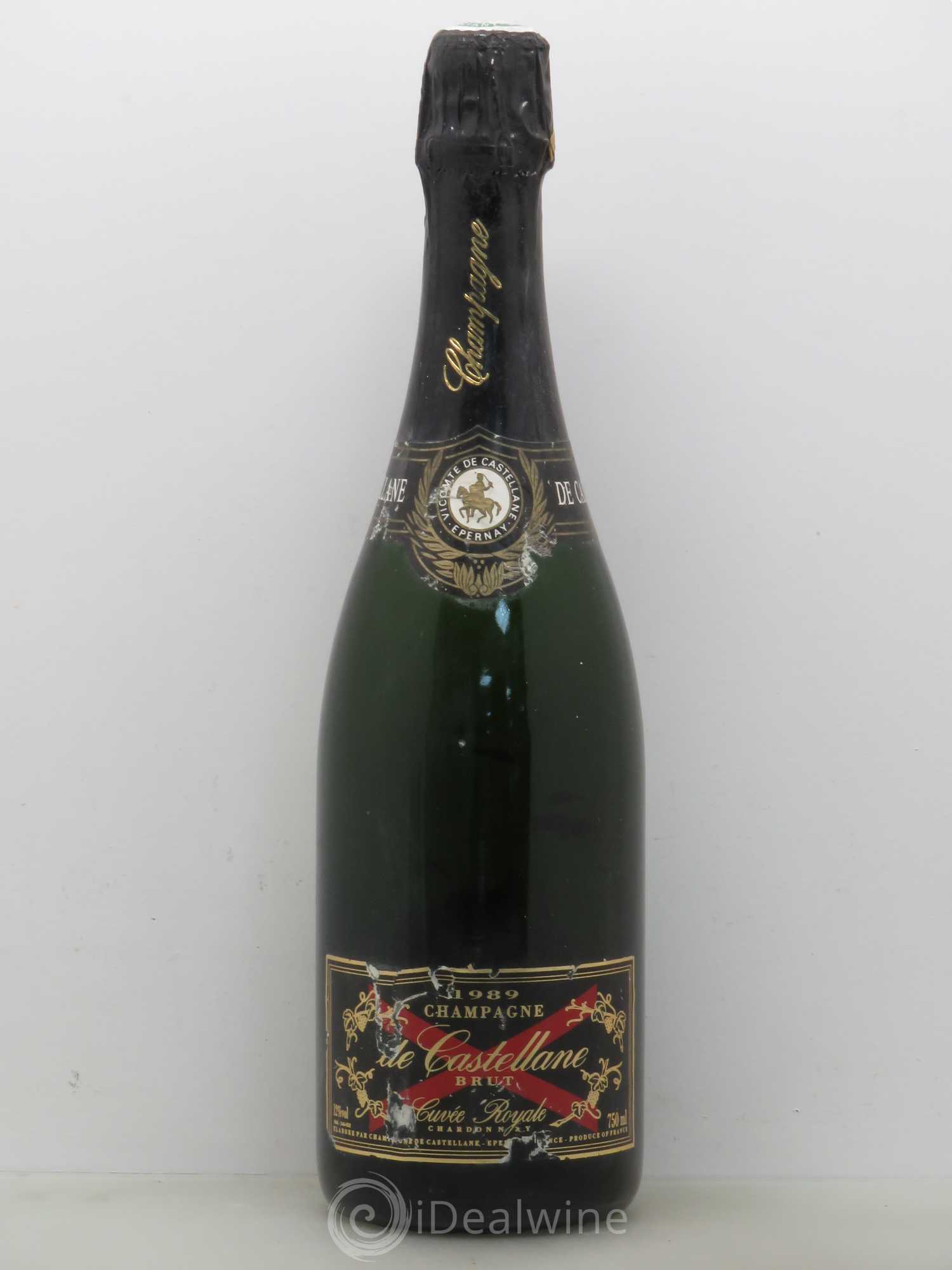 Champagne de Castellane Cuvée Royale Brut 1989 - Posten von 1 Flasche - 0