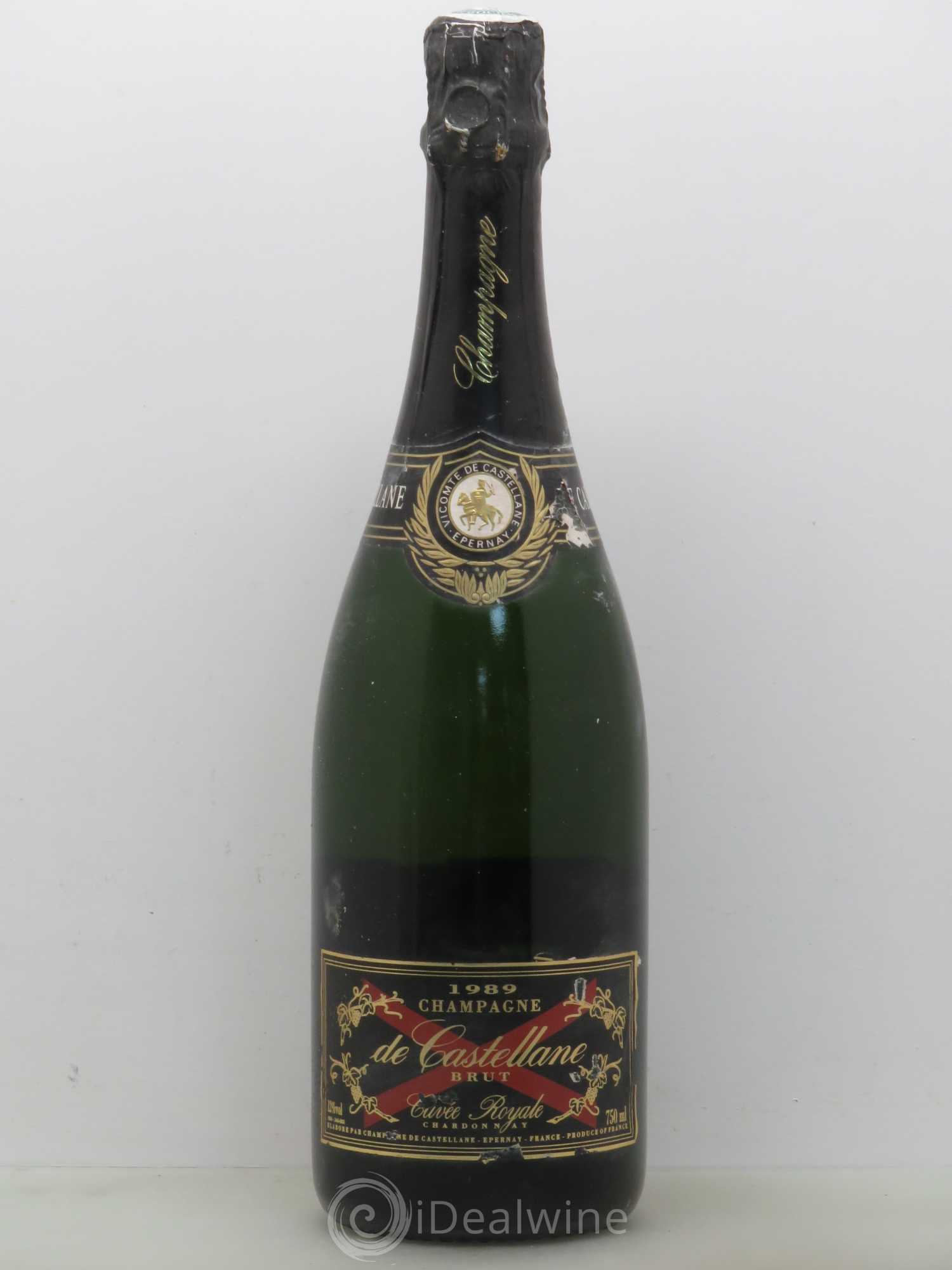 Champagne de Castellane Cuvée Royale Brut 1989 - Posten von 1 Flasche - 0