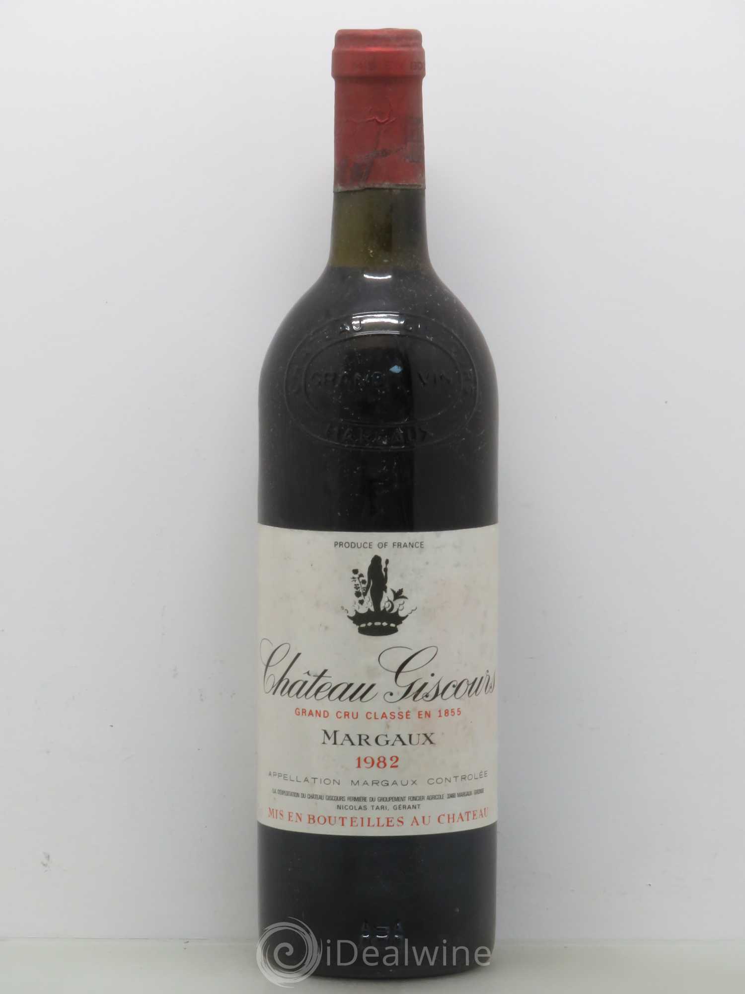Château Giscours 3ème Grand Cru Classé 1982 - Lot de 1 bouteille - 0