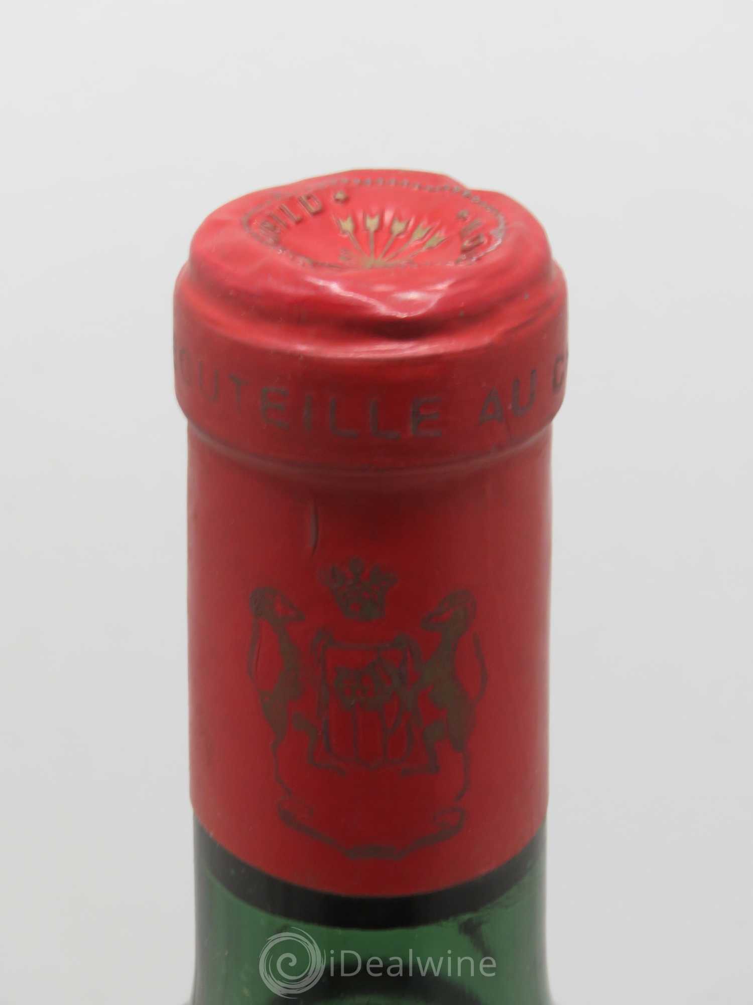 Château Mouton Rothschild 1er Grand Cru Classé 1967 - Lot de 1 bouteille - 1