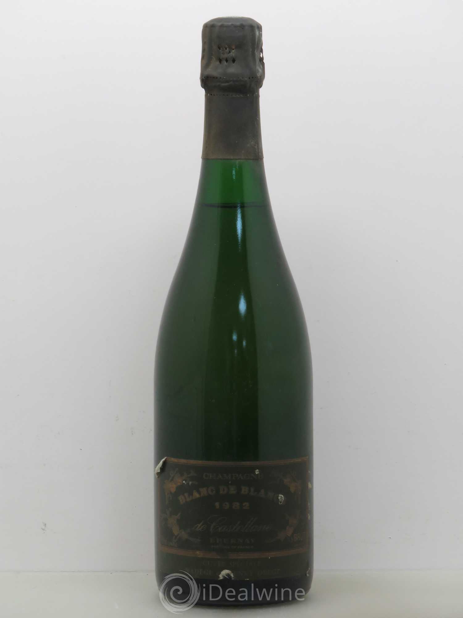 Champagne de Castellane Blanc de Blancs 1982 - Posten von 1 Flasche - 0