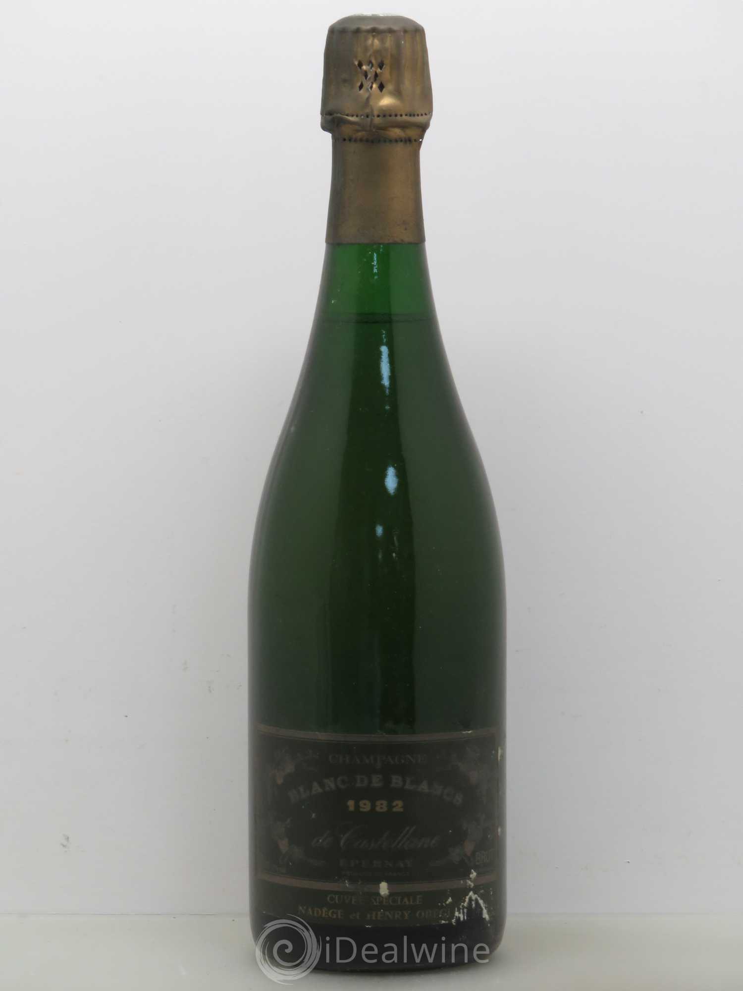 Champagne de Castellane Blanc de Blancs 1982 - Posten von 1 Flasche - 0