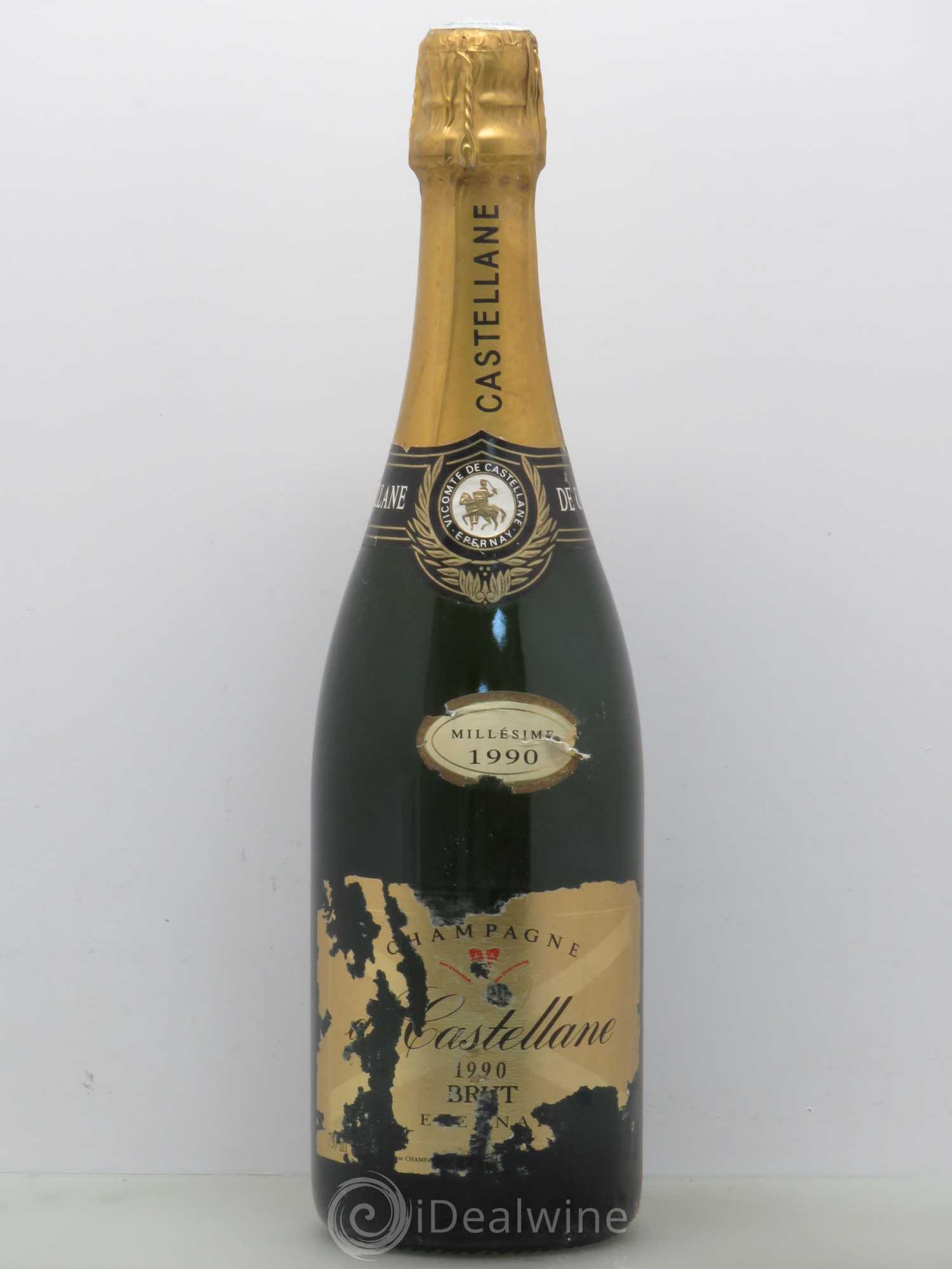 Champagne de Castellane Brut 1990 - Posten von 1 Flasche - 0