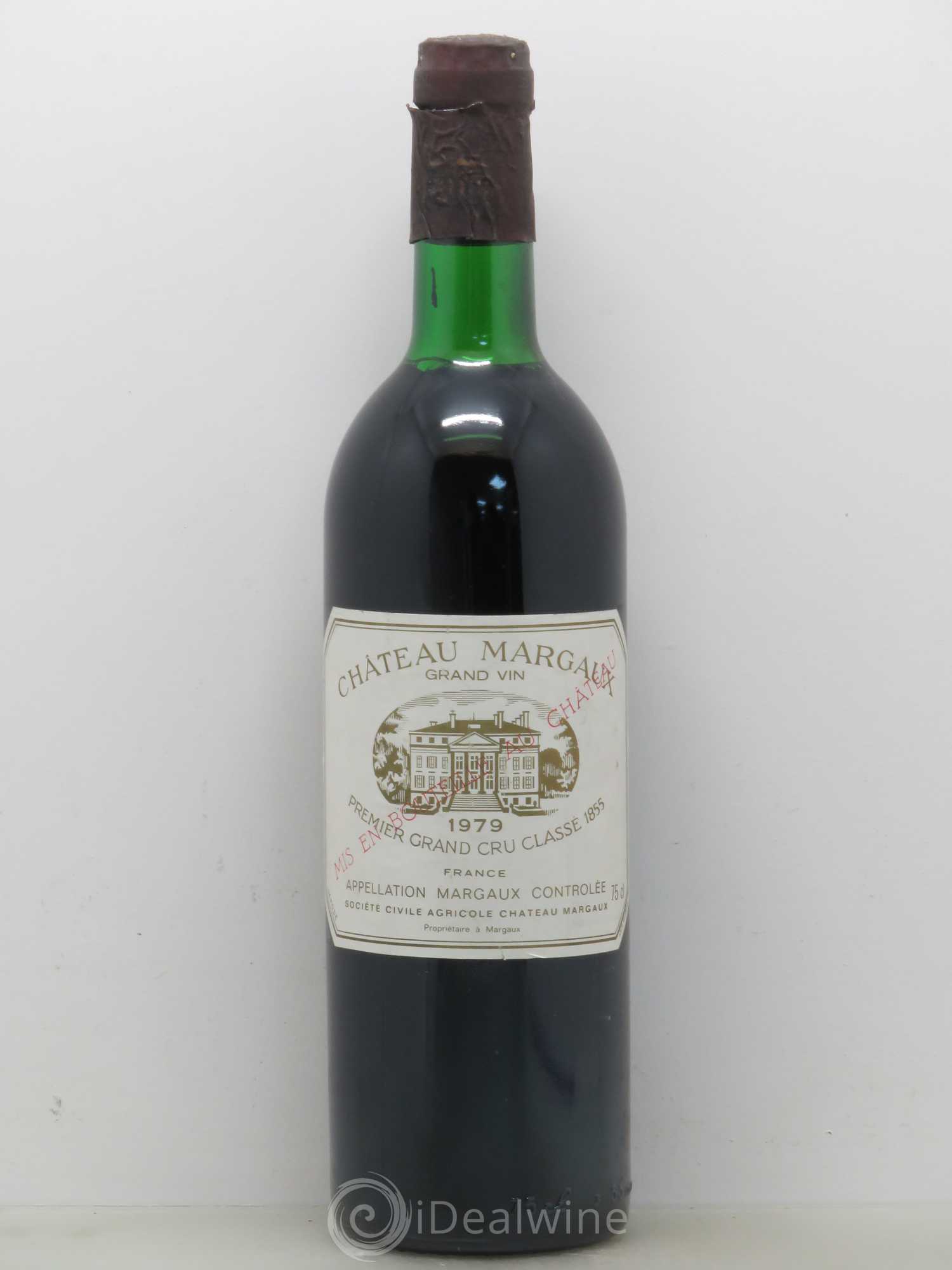 Château Margaux 1er Grand Cru Classé 1979 - Lot de 1 bouteille - 0