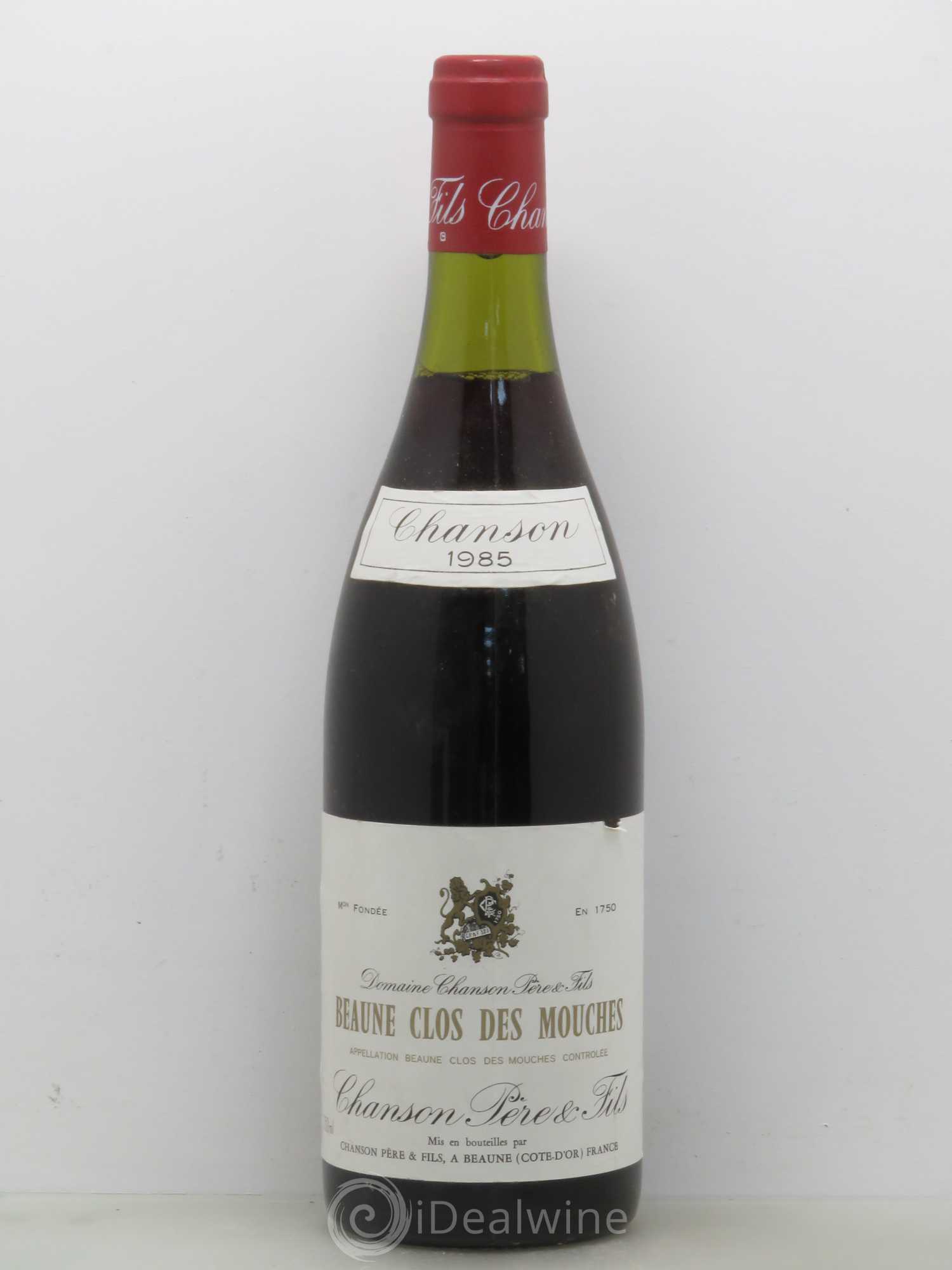 Beaune 1er Cru Clos Des Mouches Chanson 1985 - Posten von 1 Flasche - 0
