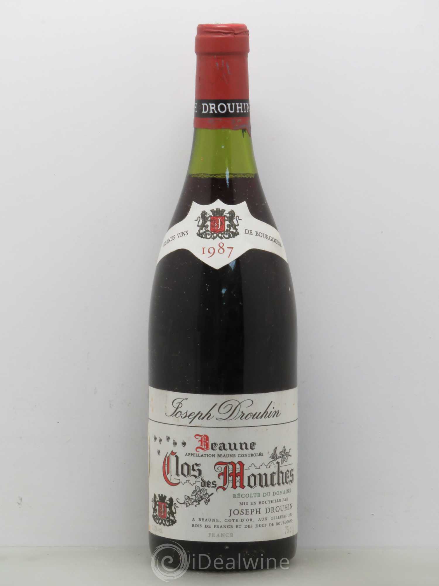 Beaune 1er Cru Clos des Mouches Joseph Drouhin 1987 - Lot de 1 bouteille - 0