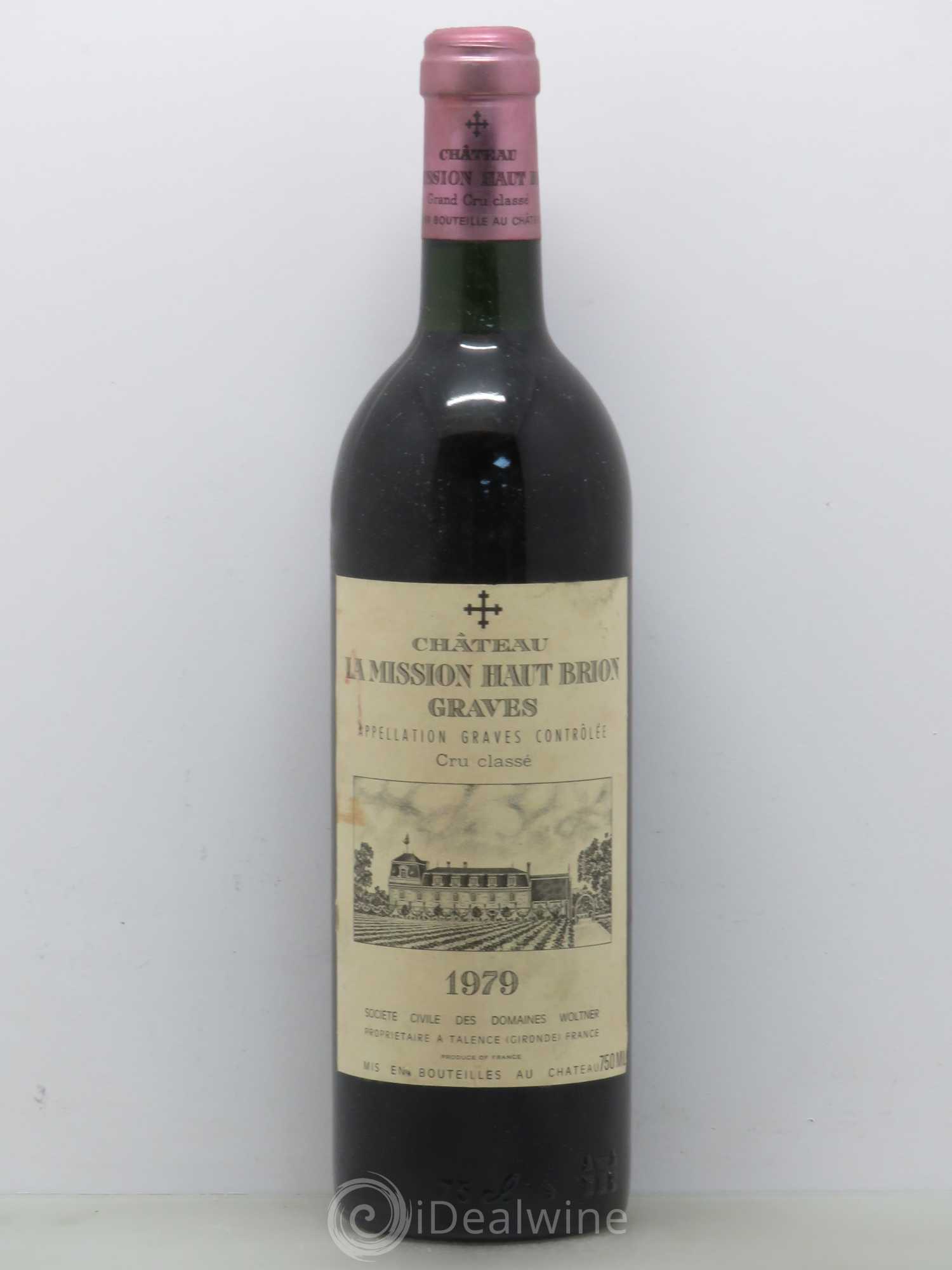 Château la Mission Haut-Brion Cru Classé de Graves 1979 - Lot de 1 bouteille - 0