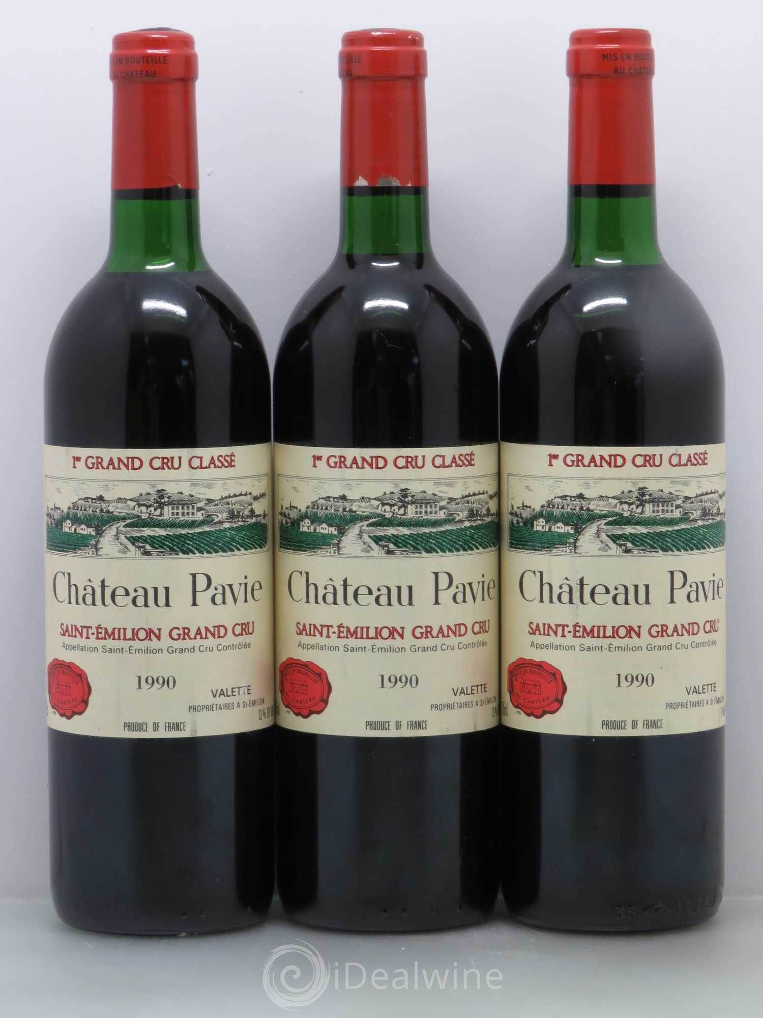 Château Pavie 1er Grand Cru Classé A 1990 - Lot de 6 bouteilles - 2