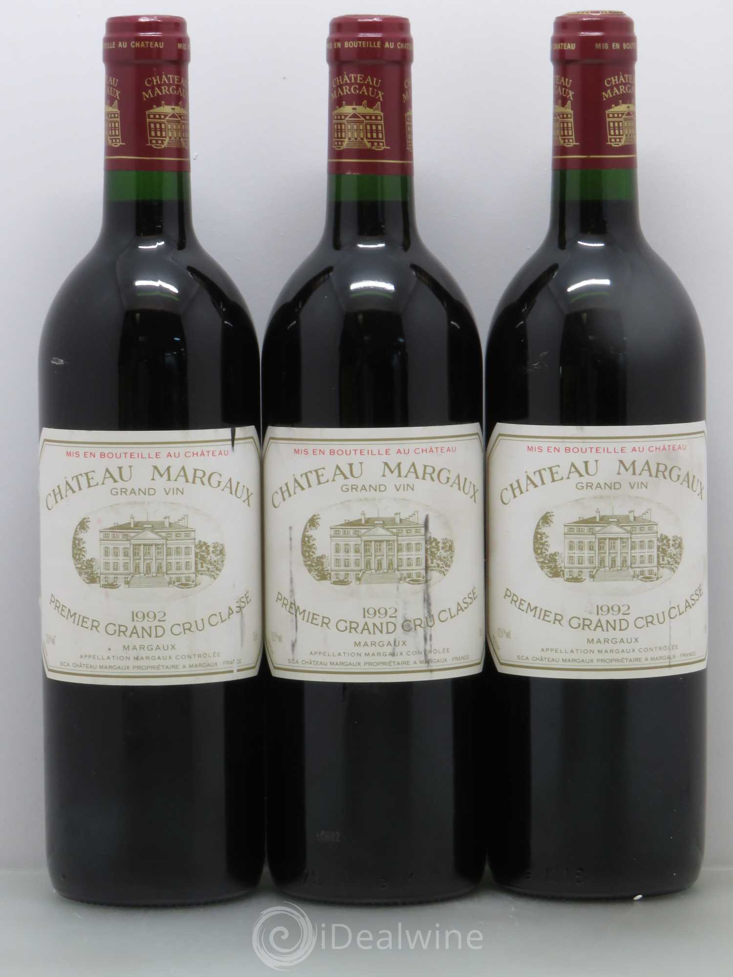 Château Margaux 1er Grand Cru Classé 1992 - Lot de 6 bouteilles - 2