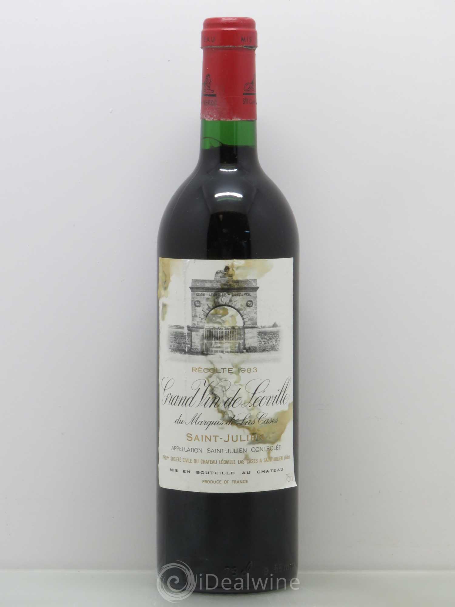 Château Léoville Las Cases 2ème Grand Cru Classé 1983 - Lot de 1 bouteille - 0