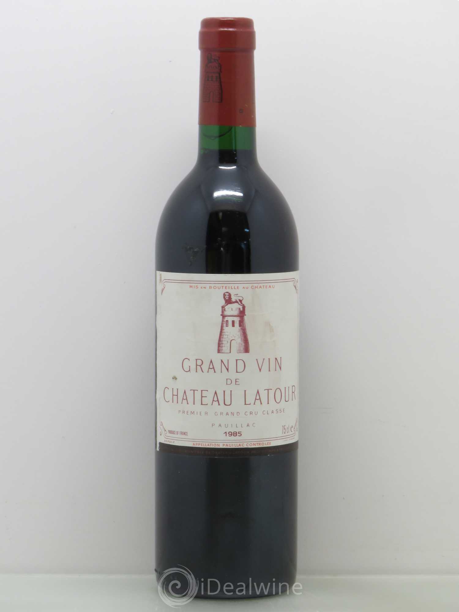 Château Latour 1er Grand Cru Classé 1985 - Lot de 1 bouteille - 0