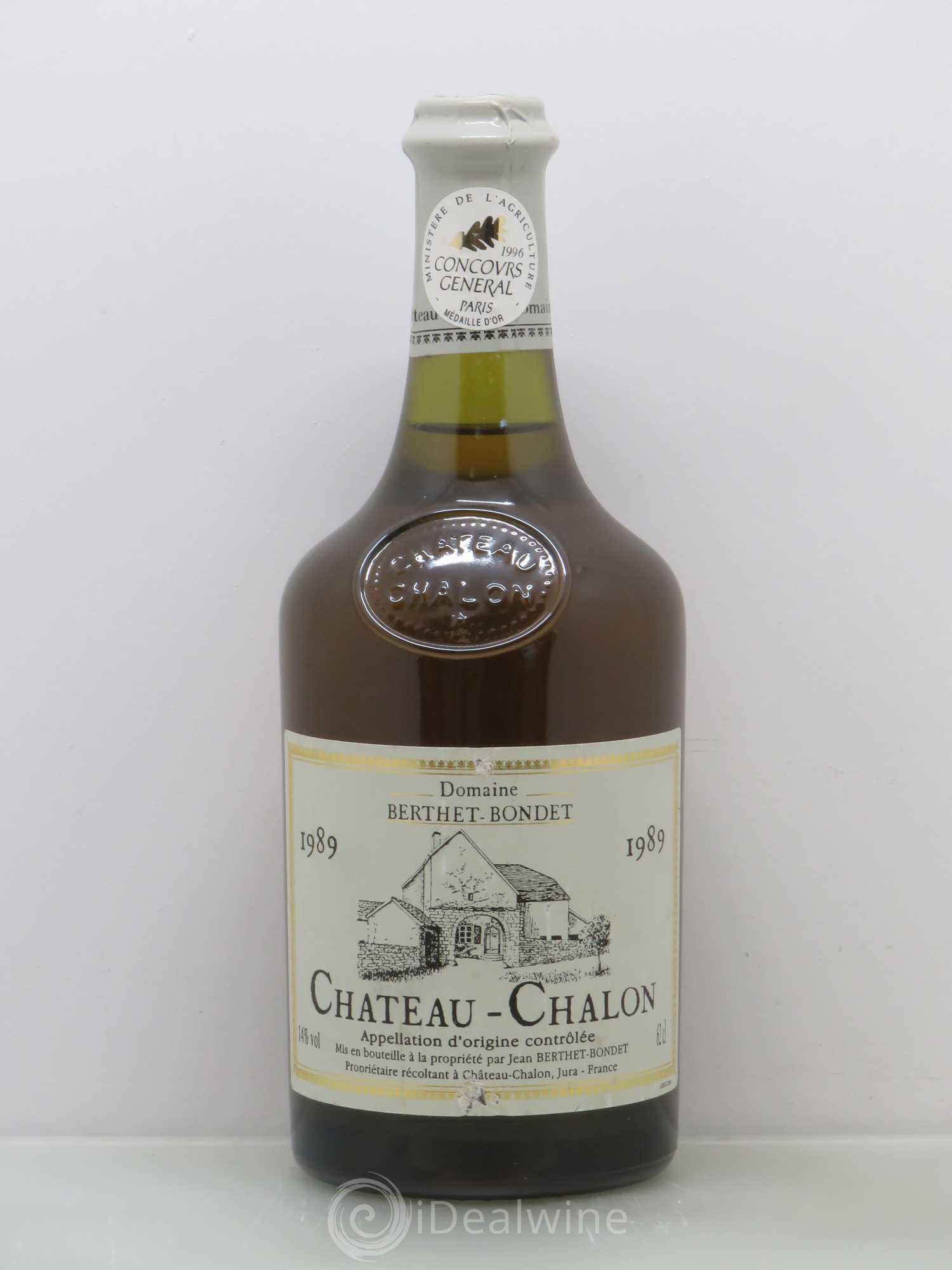 Château-Chalon Berthet-Bondet 1989 - Lot de 1 bouteille - 0