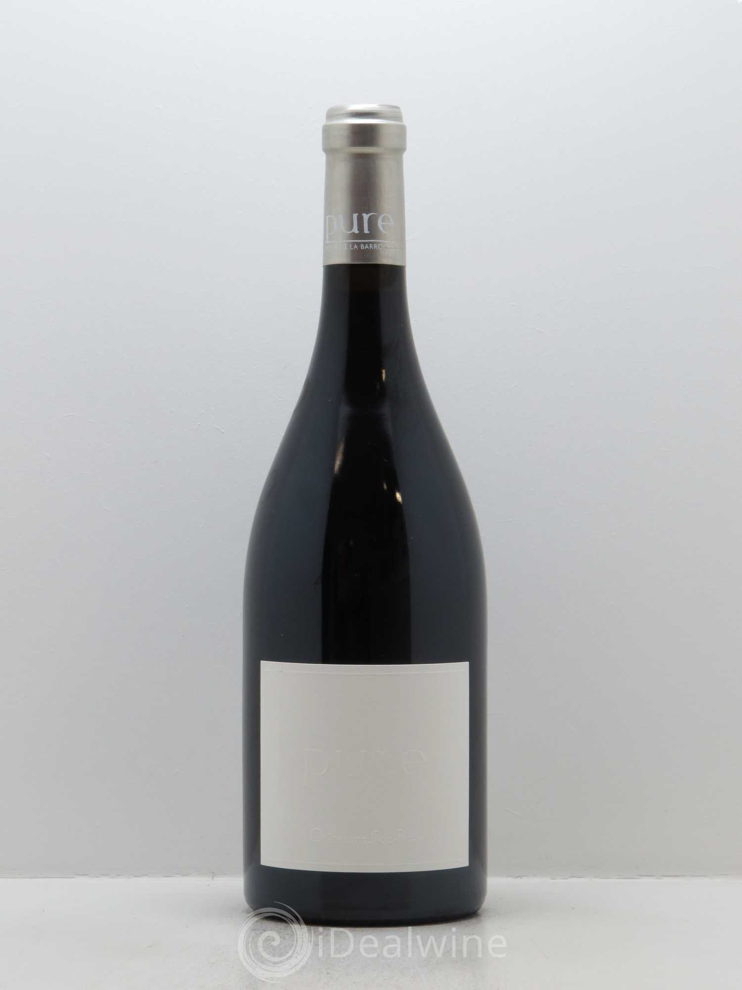 Châteauneuf-du-Pape Cuvée Pure Domaine La Barroche 2015 - Lot de 1 bouteille - 0