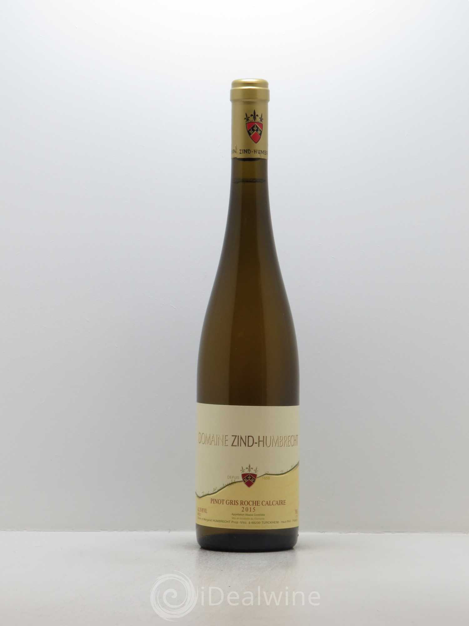 Alsace Riesling Roche Calcaire Zind-Humbrecht (Domaine) 2015 - Lot de 1 bouteille - 0