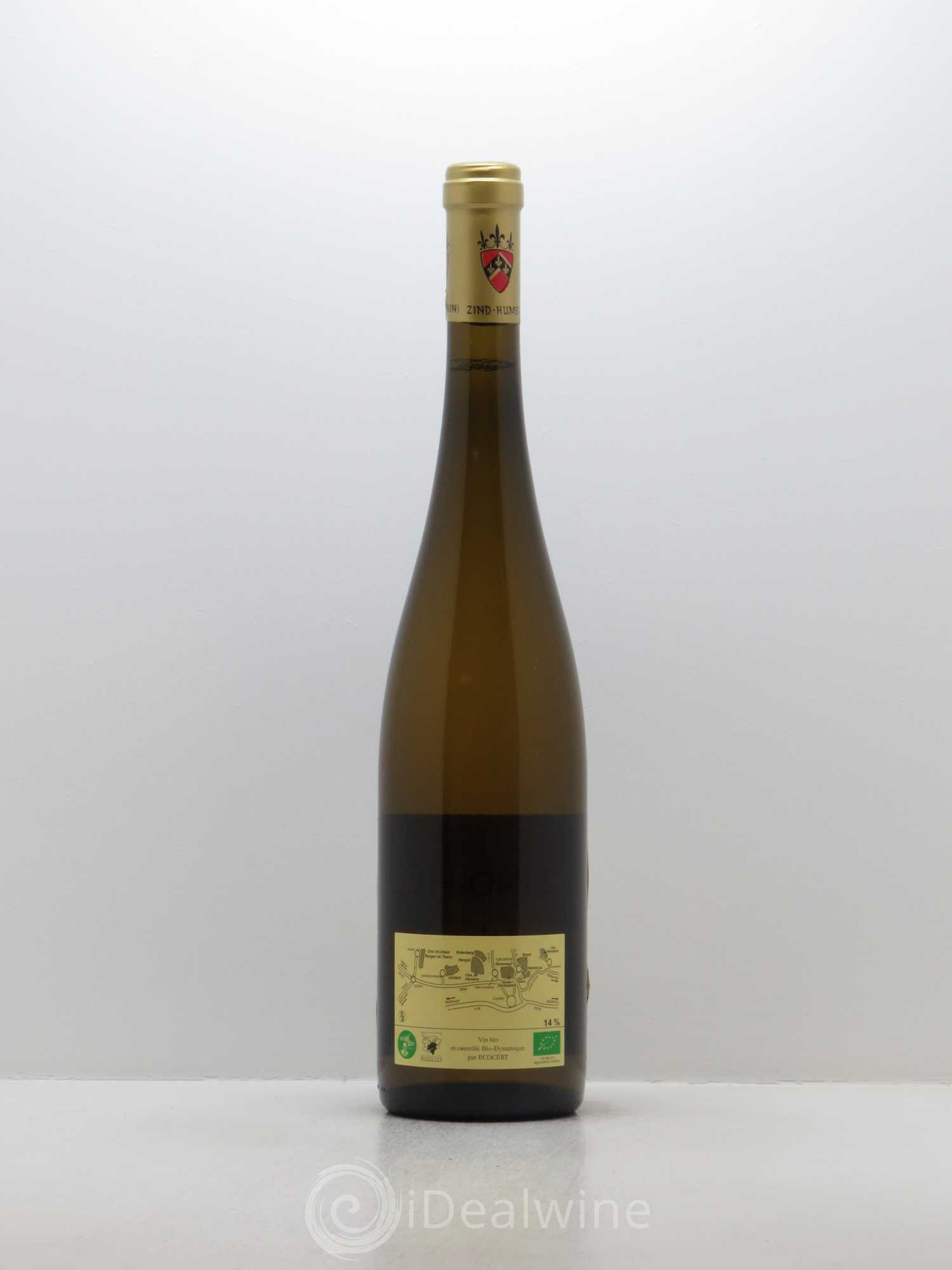 Alsace Pinot Gris Roche Volcanique Zind-Humbrecht (Domaine) 2015 - Lot de 1 bouteille - 1