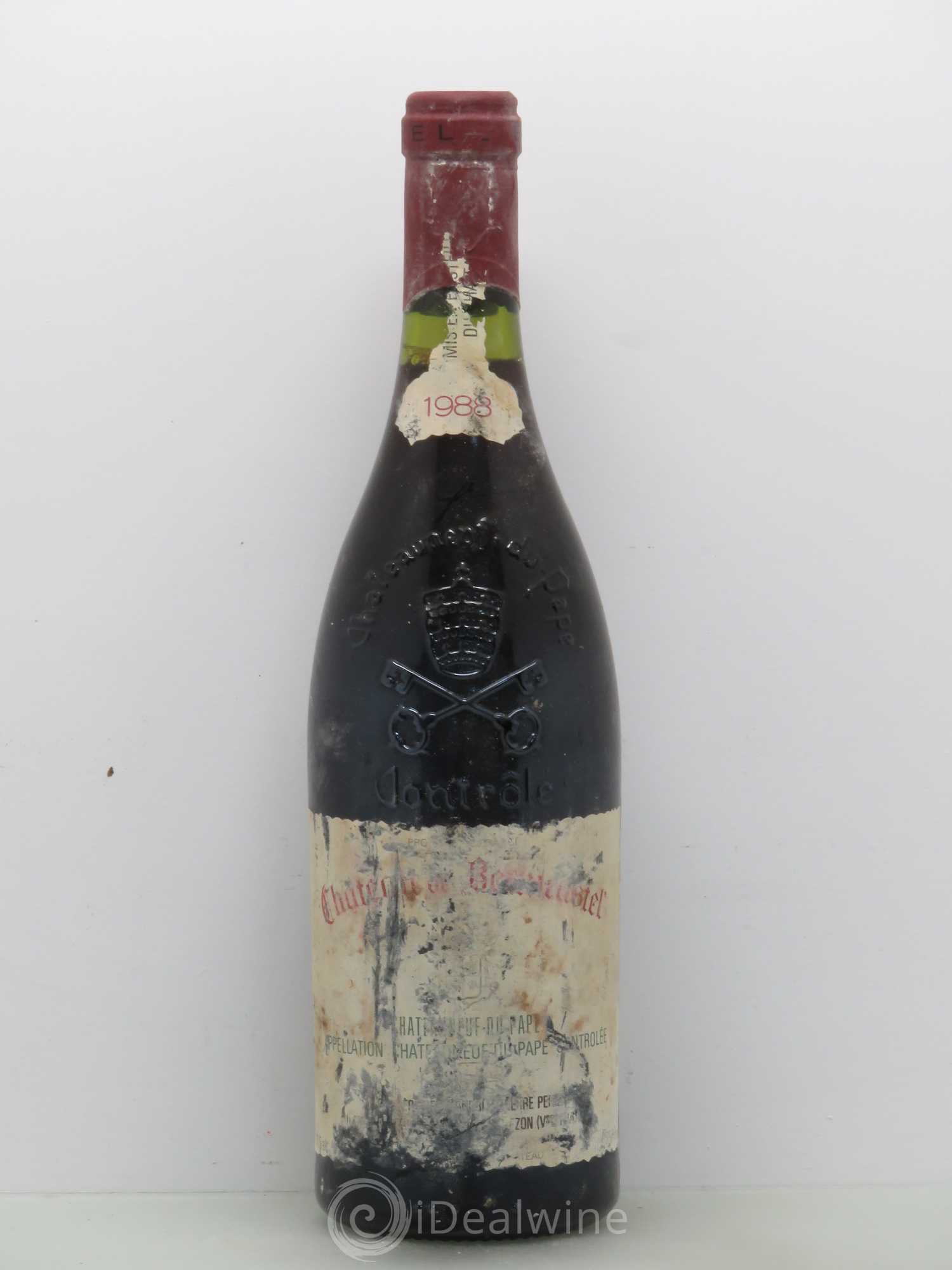 Châteauneuf-du-Pape Château de Beaucastel Famille Perrin 1988 - Lot de 1 bouteille - 0