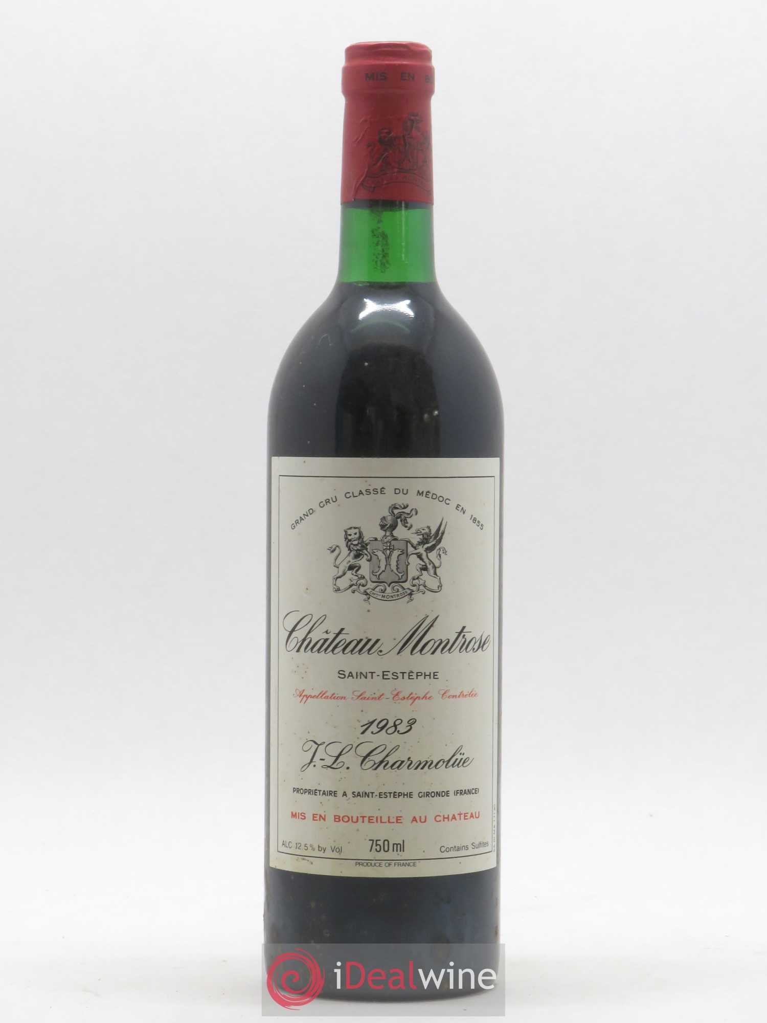 Château Montrose 2ème Grand Cru Classé 1983 - Lot de 1 bouteille - 0