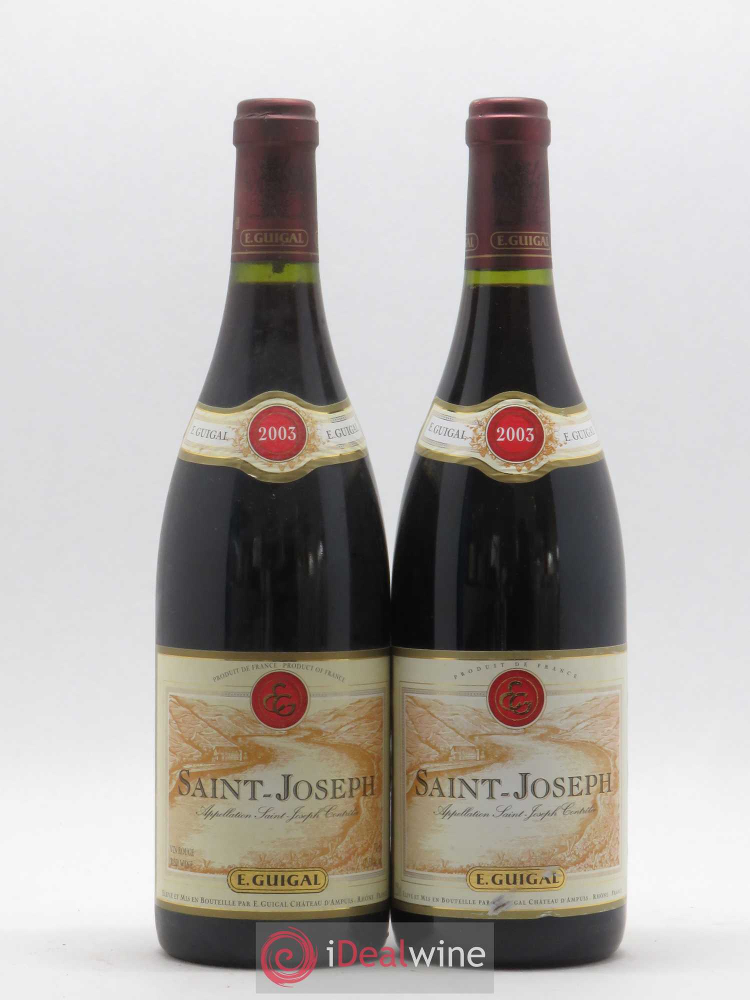 Saint-Joseph Guigal 2003 - Lot de 2 bouteilles - 0
