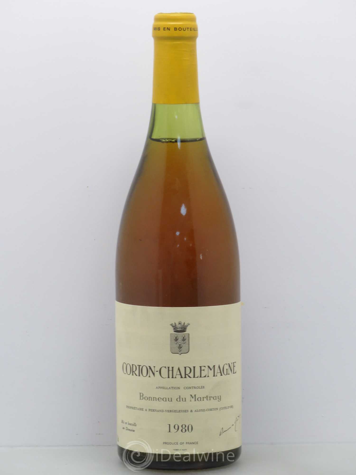 Corton-Charlemagne Grand Cru Bonneau du Martray (Domaine) 1980 - Lot de 1 bouteille - 0