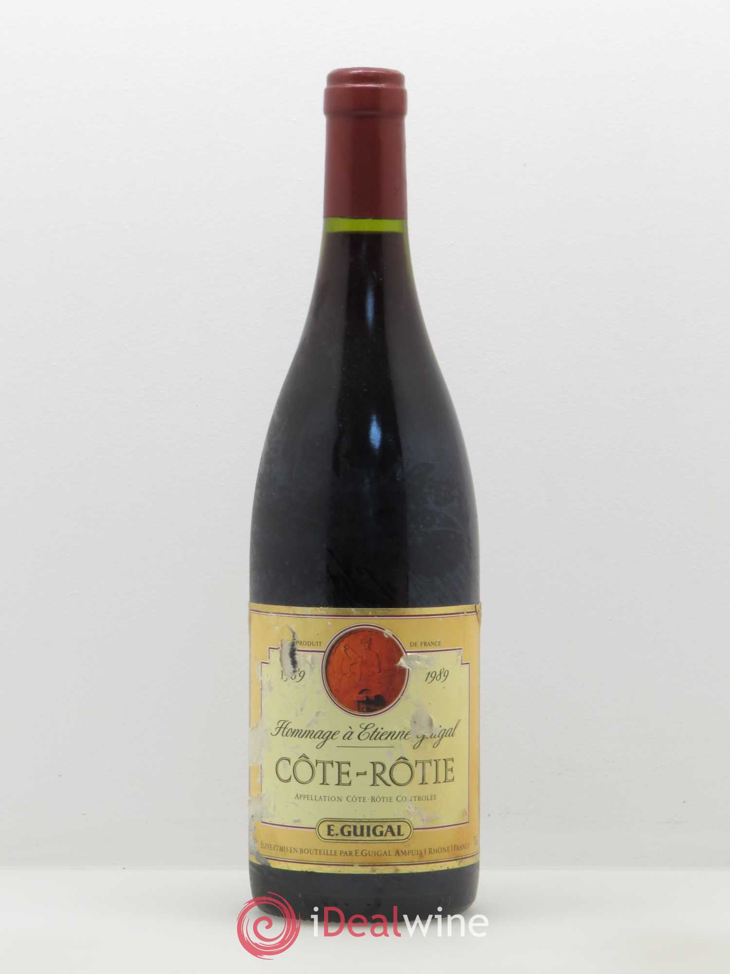 Côte-Rôtie Cuvée Hommage à Etienne Guigal Guigal 1989 - Lot de 1 bouteille - 0