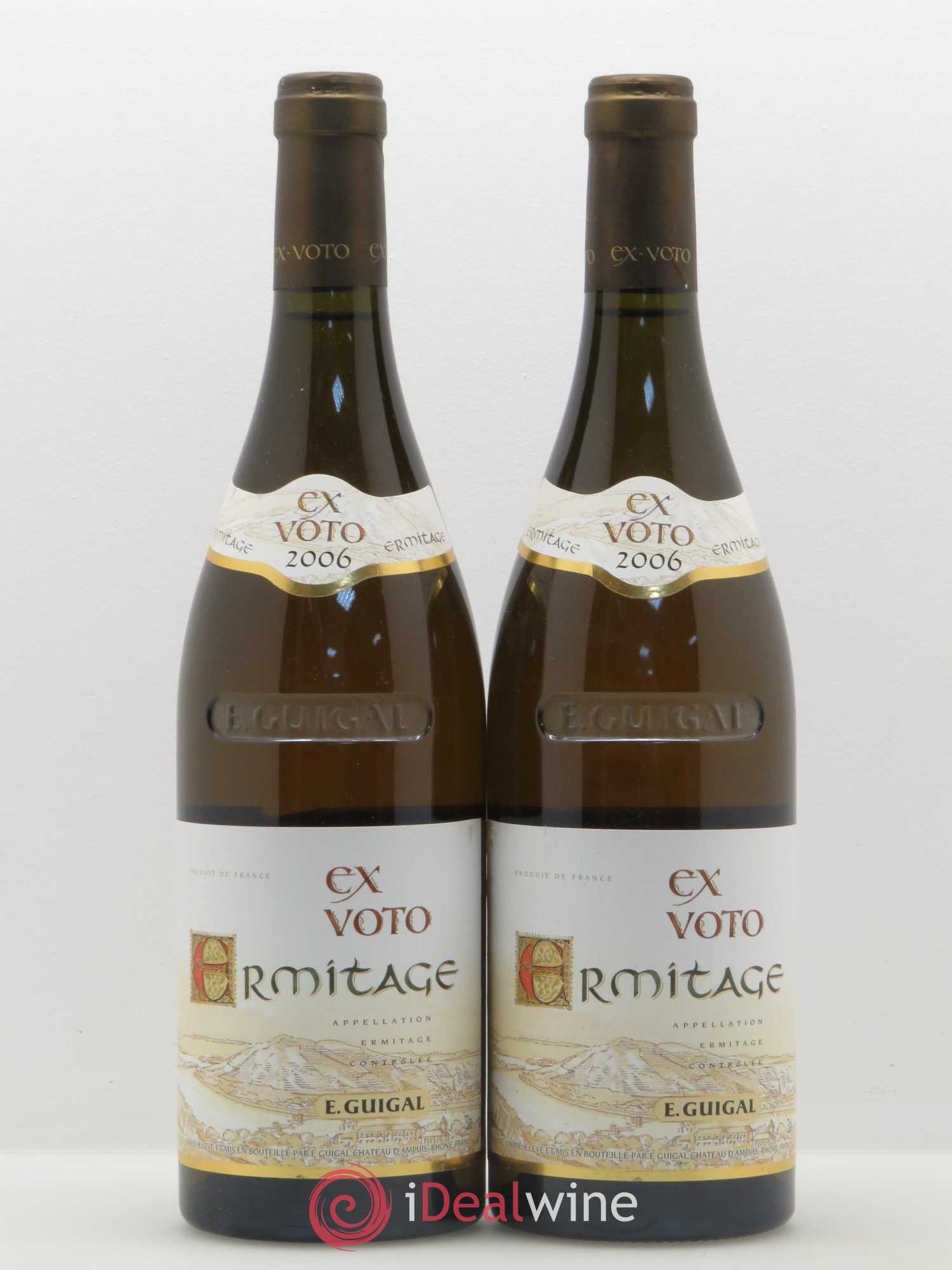 Ermitage Ex Voto Guigal 2006 - Lot de 2 bouteilles - 0