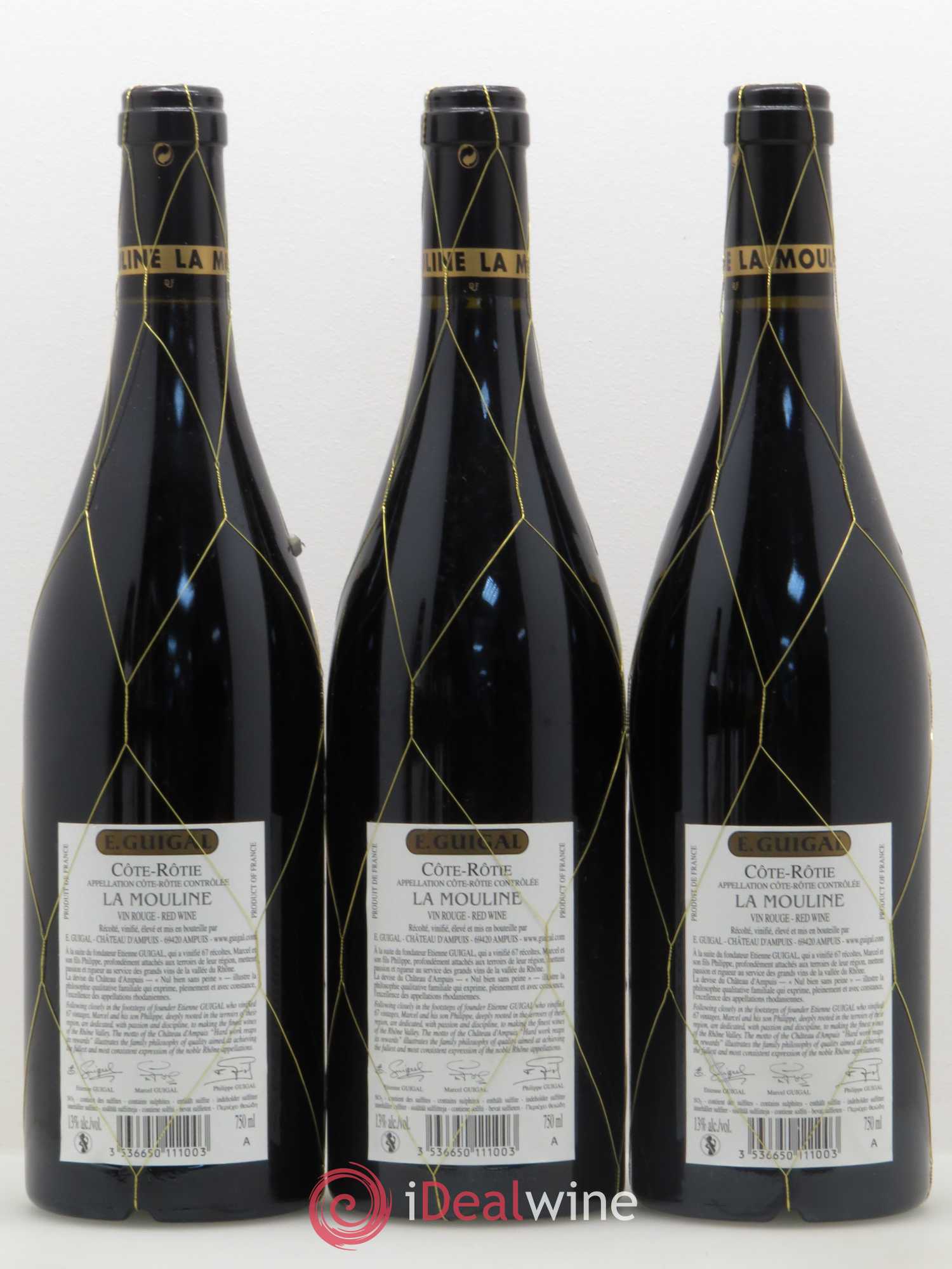 Côte-Rôtie La Mouline Guigal 2009 - Lot de 6 bouteilles - 2