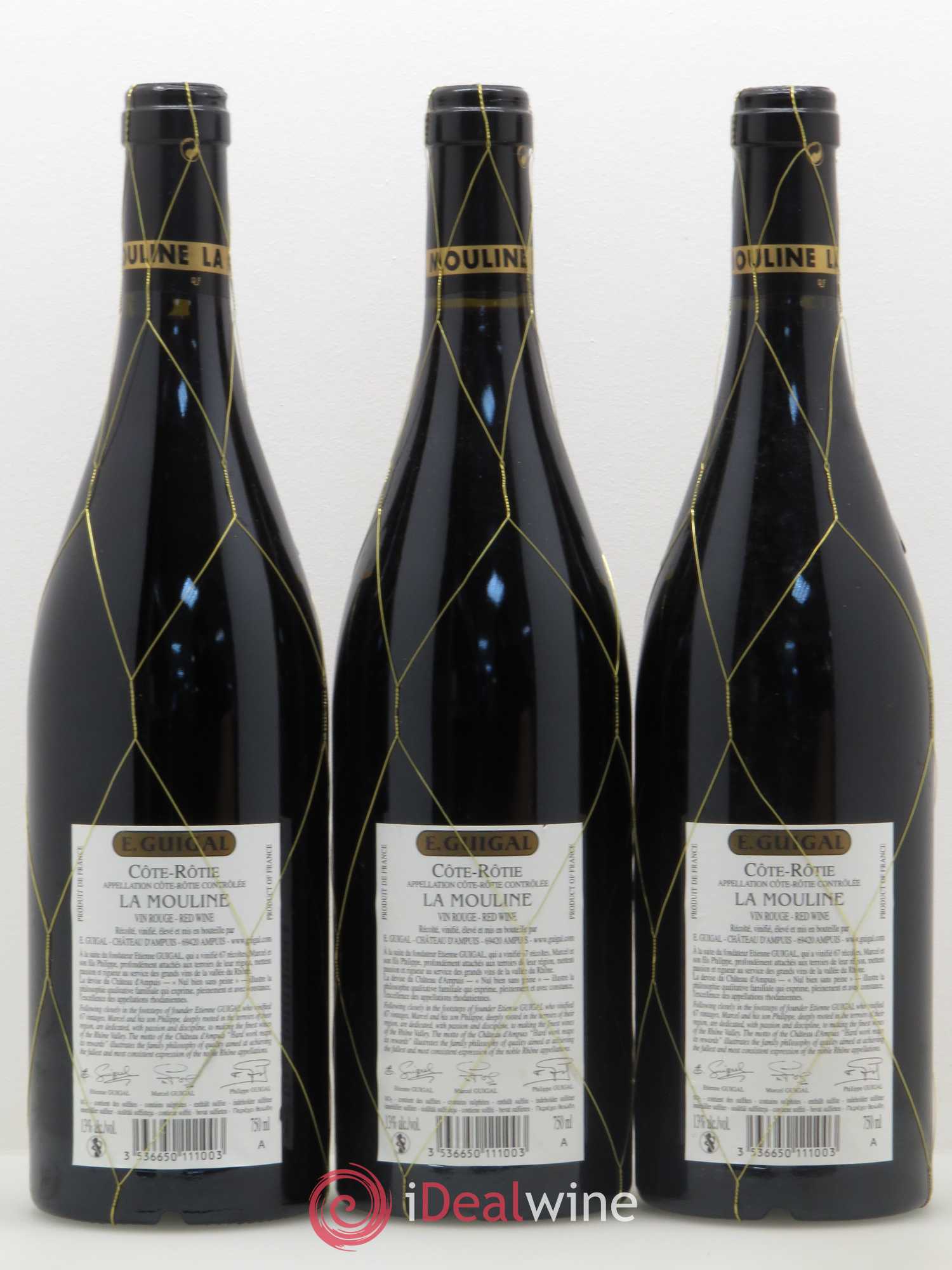 Côte-Rôtie La Mouline Guigal 2009 - Lot de 6 bouteilles - 4