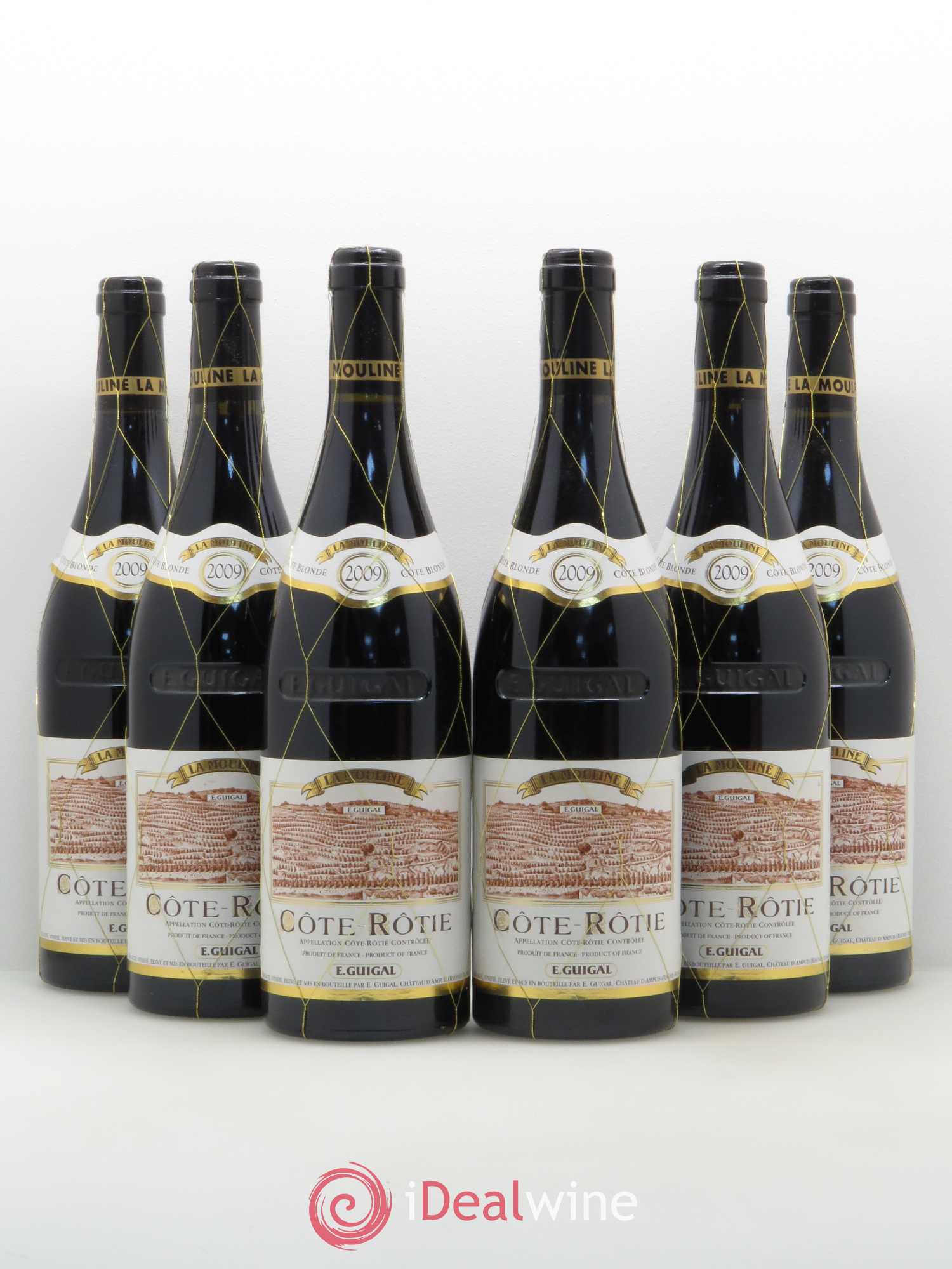 Côte-Rôtie La Mouline Guigal 2009 - Lot de 6 bouteilles - 0