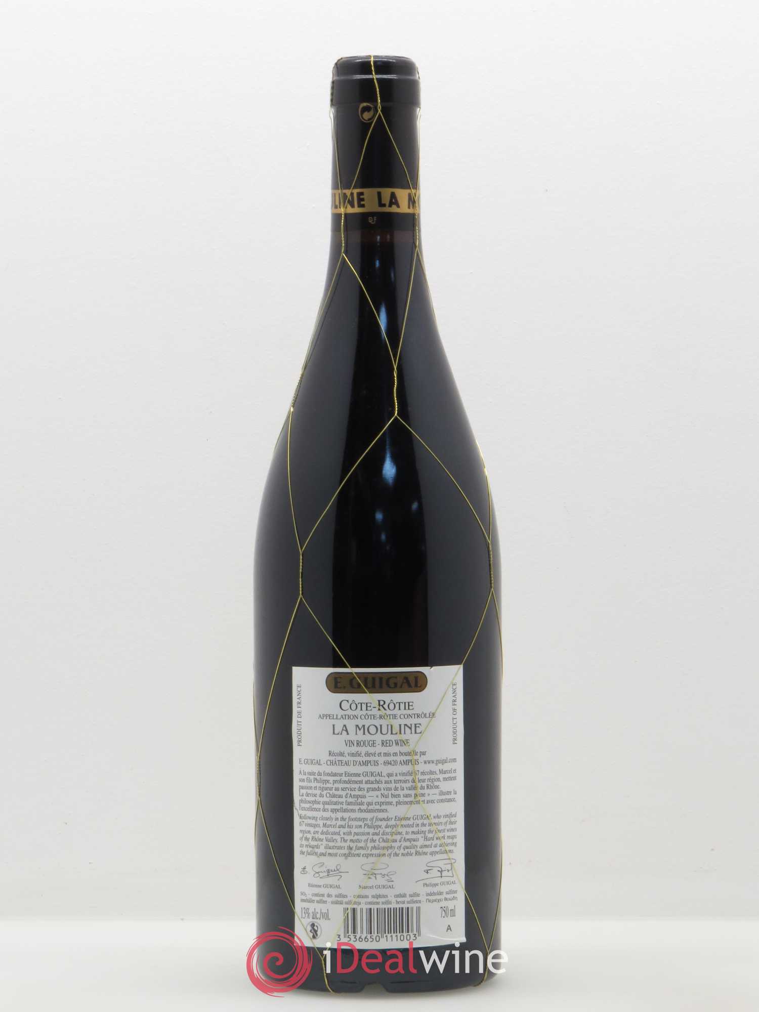 Côte-Rôtie La Mouline Guigal 2009 - Lot de 1 bouteille - 1