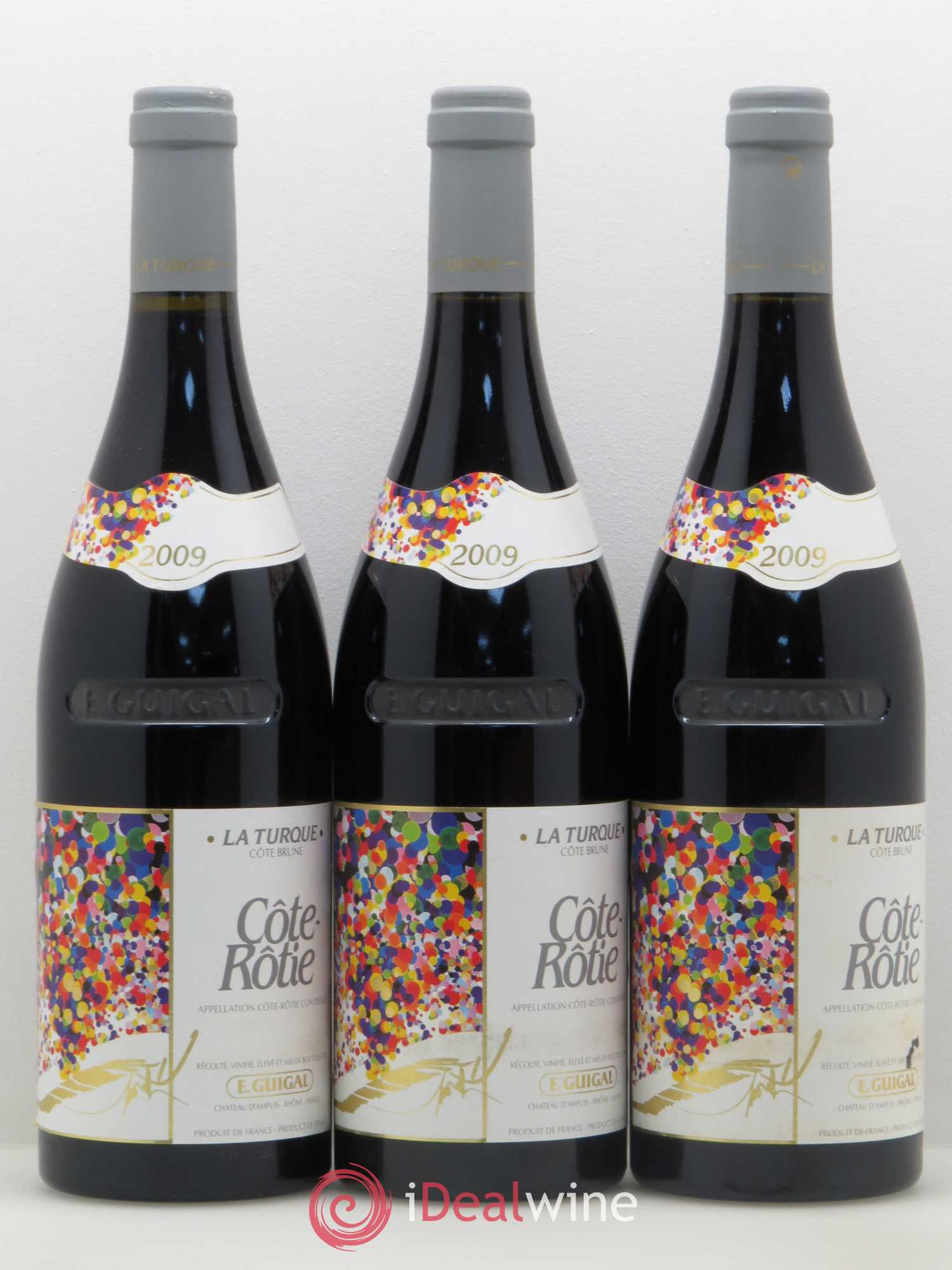 Côte-Rôtie La Turque Guigal 2009 - Lot de 6 bouteilles - 1