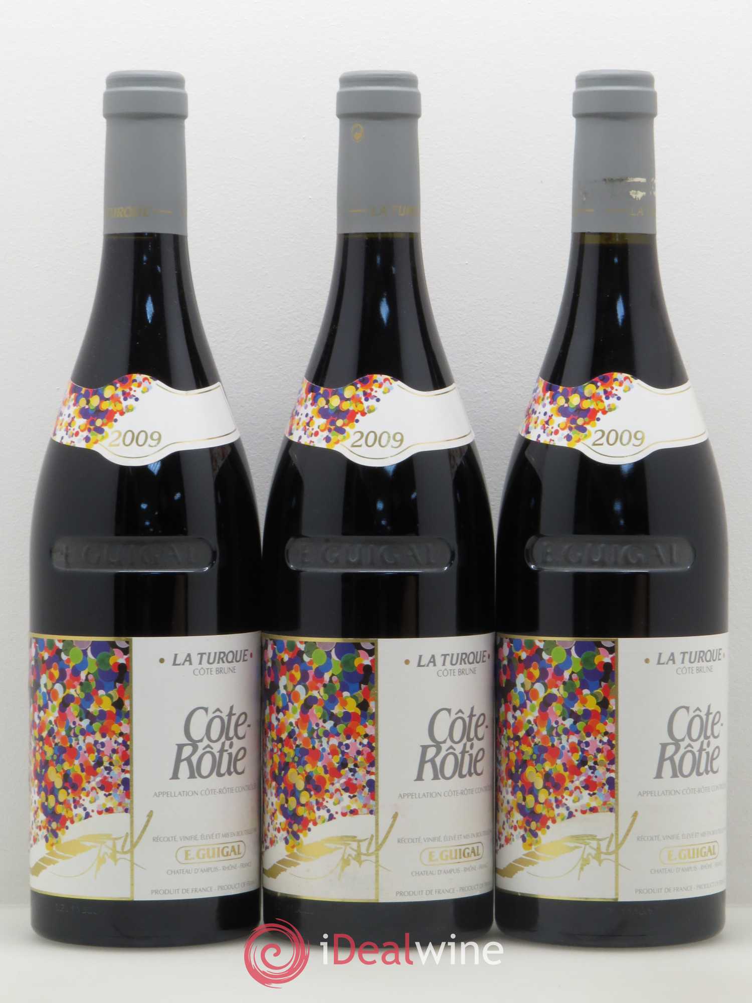 Côte-Rôtie La Turque Guigal 2009 - Lot de 6 bouteilles - 3
