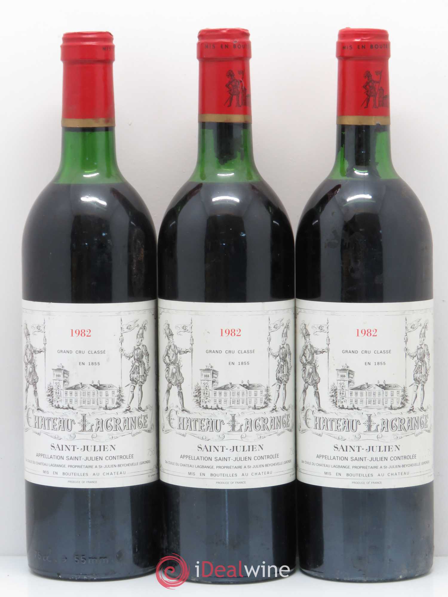 Château Lagrange 3ème Grand Cru Classé 1982 - Lot de 6 bouteilles - 2
