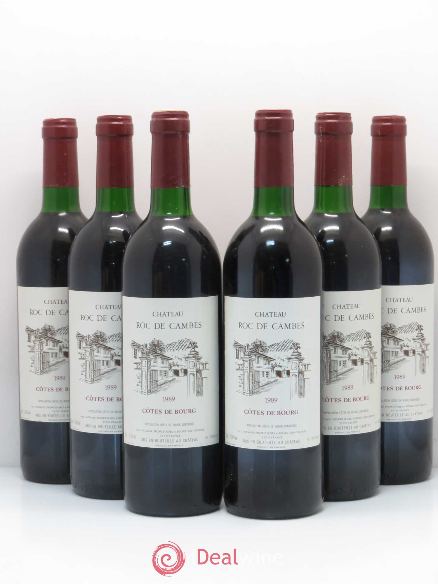 Roc de Cambes 1989 - Posten von 6 Flaschen - 0