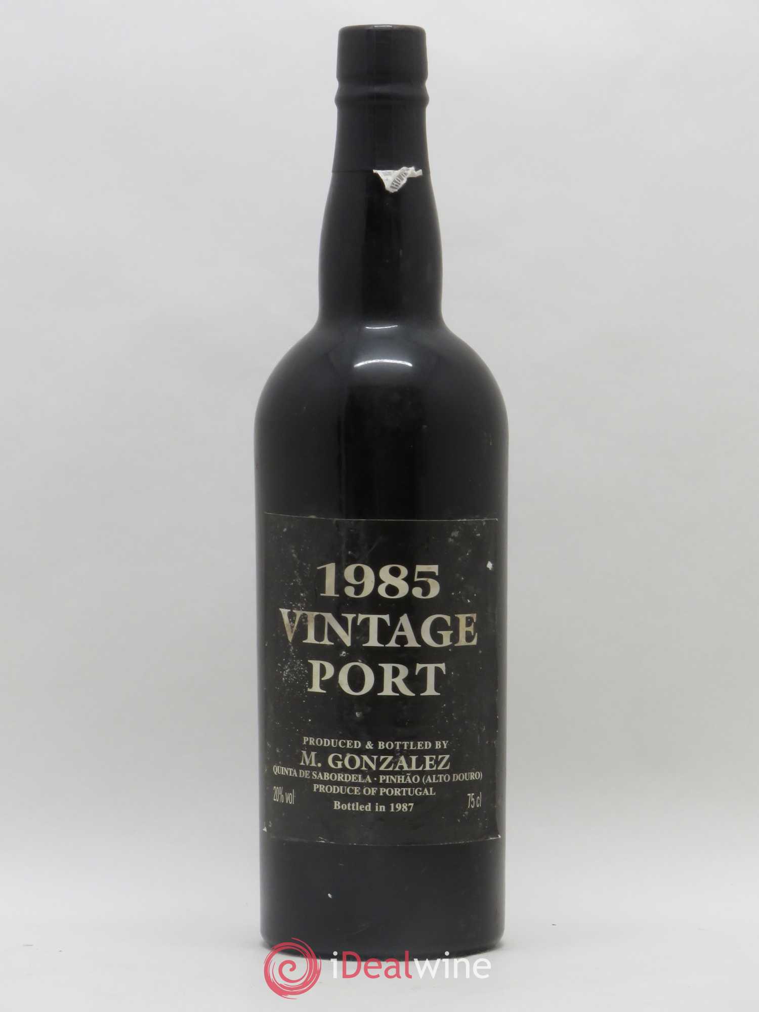 Porto Vintage Port Gonzales Quinta de Sabordela 1985 - Posten von 1 Flasche - 0