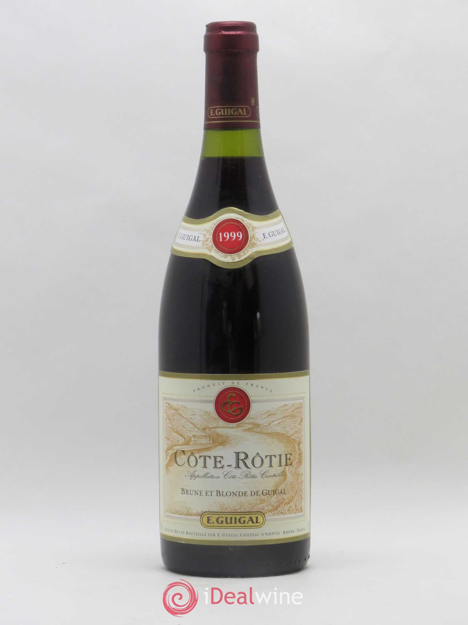 Côte-Rôtie Côtes Brune et Blonde Guigal 1999 - Lot de 1 bouteille - 0