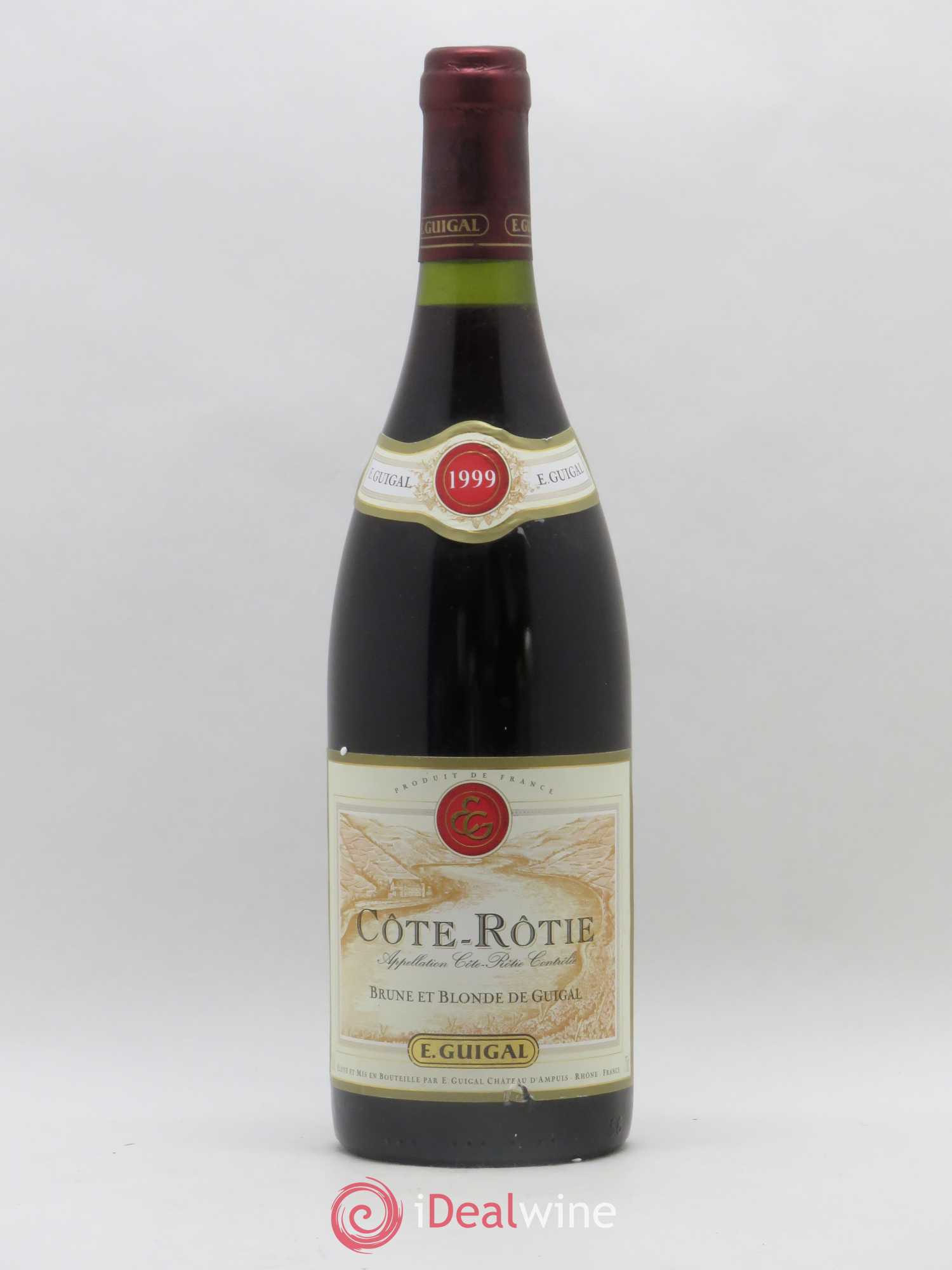 Côte-Rôtie Côtes Brune et Blonde Guigal 1999 - Lot de 1 bouteille - 0