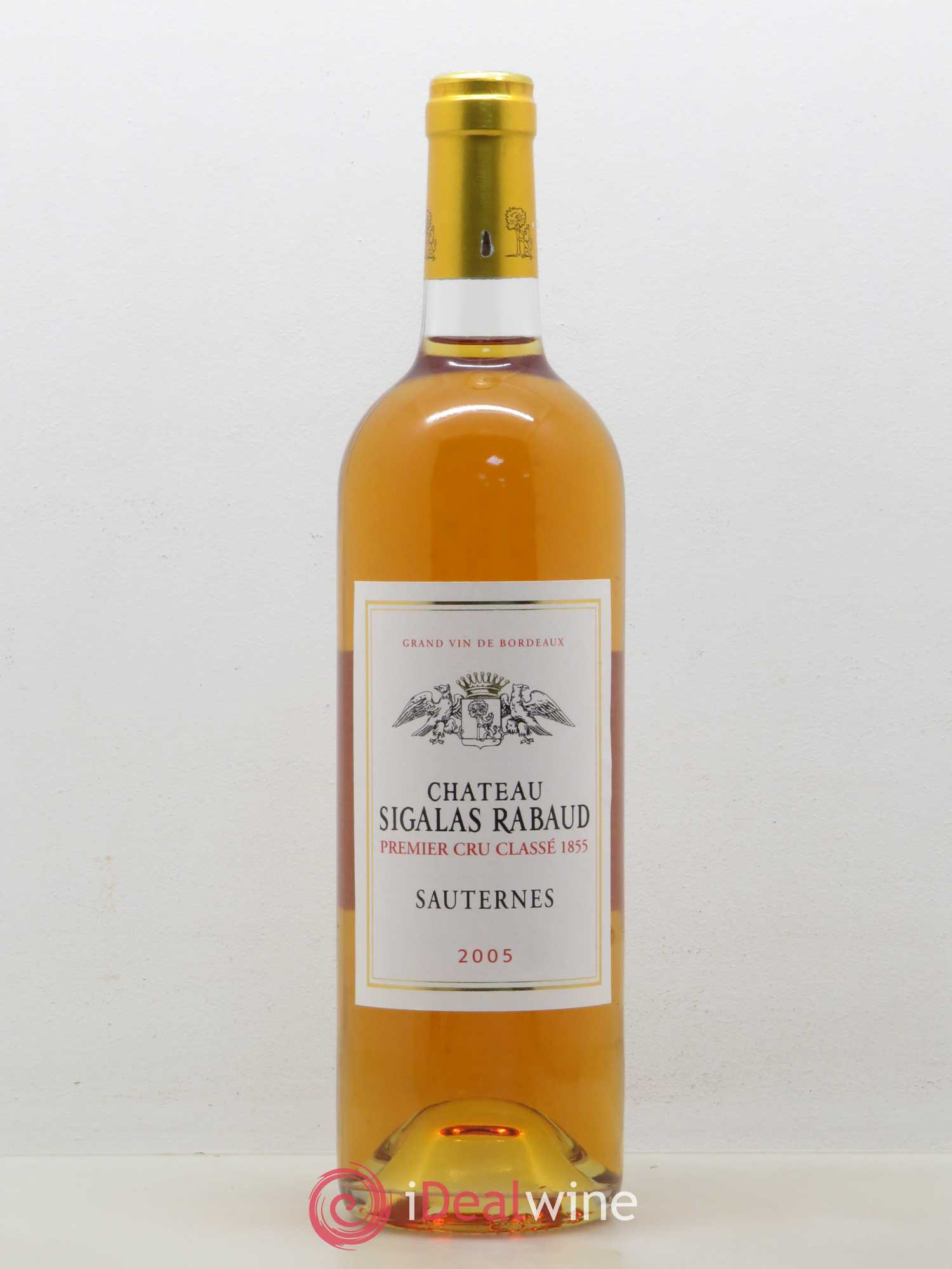 Château Sigalas Rabaud 1er Grand Cru Classé 2005 - Lotto di 1 bottiglia - 0