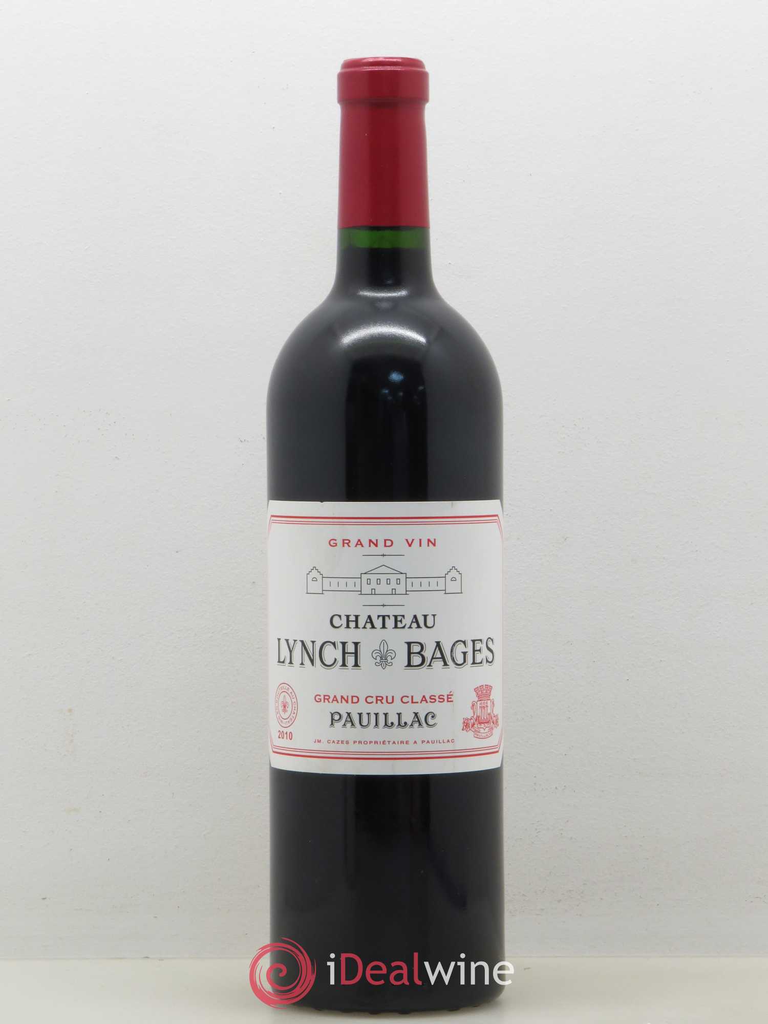 Château Lynch Bages 5ème Grand Cru Classé 2010 - Lot de 1 bouteille - 0