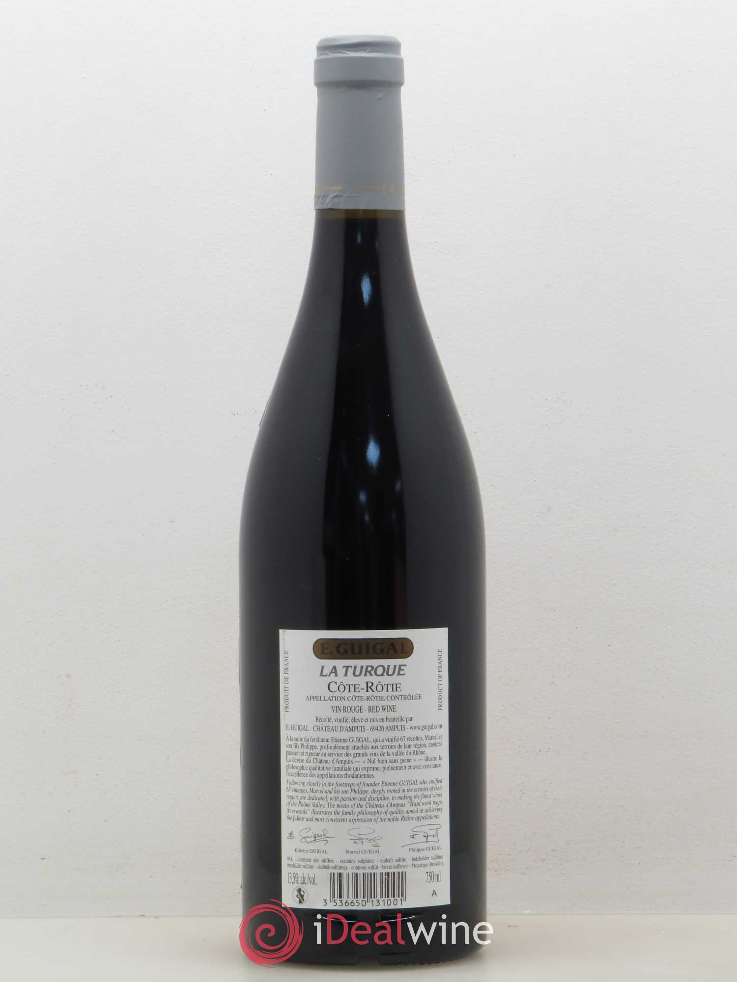 Côte-Rôtie La Turque Guigal 2013 - Lot de 1 bouteille - 1